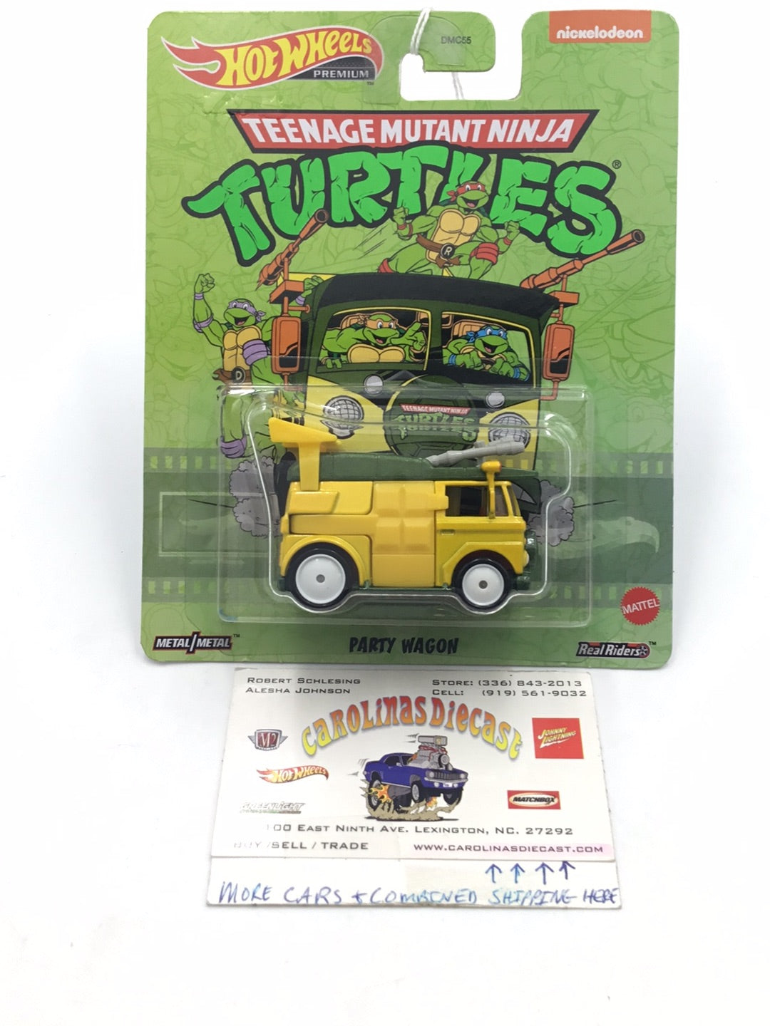 2023 Hot wheels Retro TMNT Part Wagon 266B