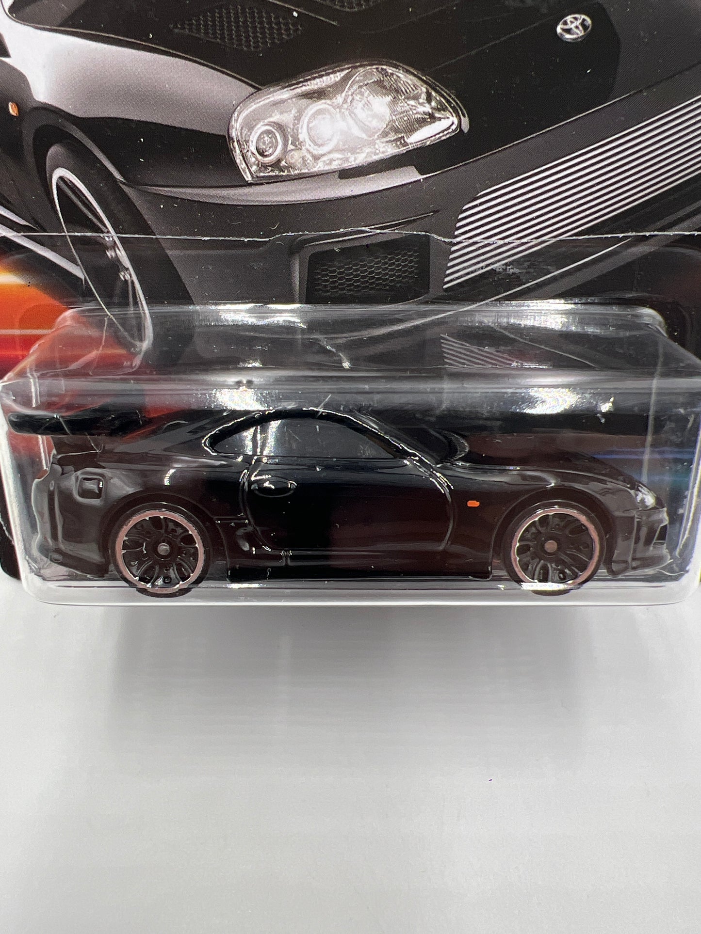 Hot Wheels Fast & Furious Series 1 #5 Toyota Supra Black W/Protector