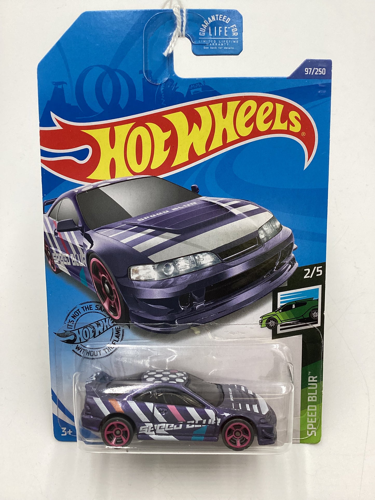 2020 Hot wheels Speed Blur #97  Custom 01 Acura Integra GSR Purple 108A