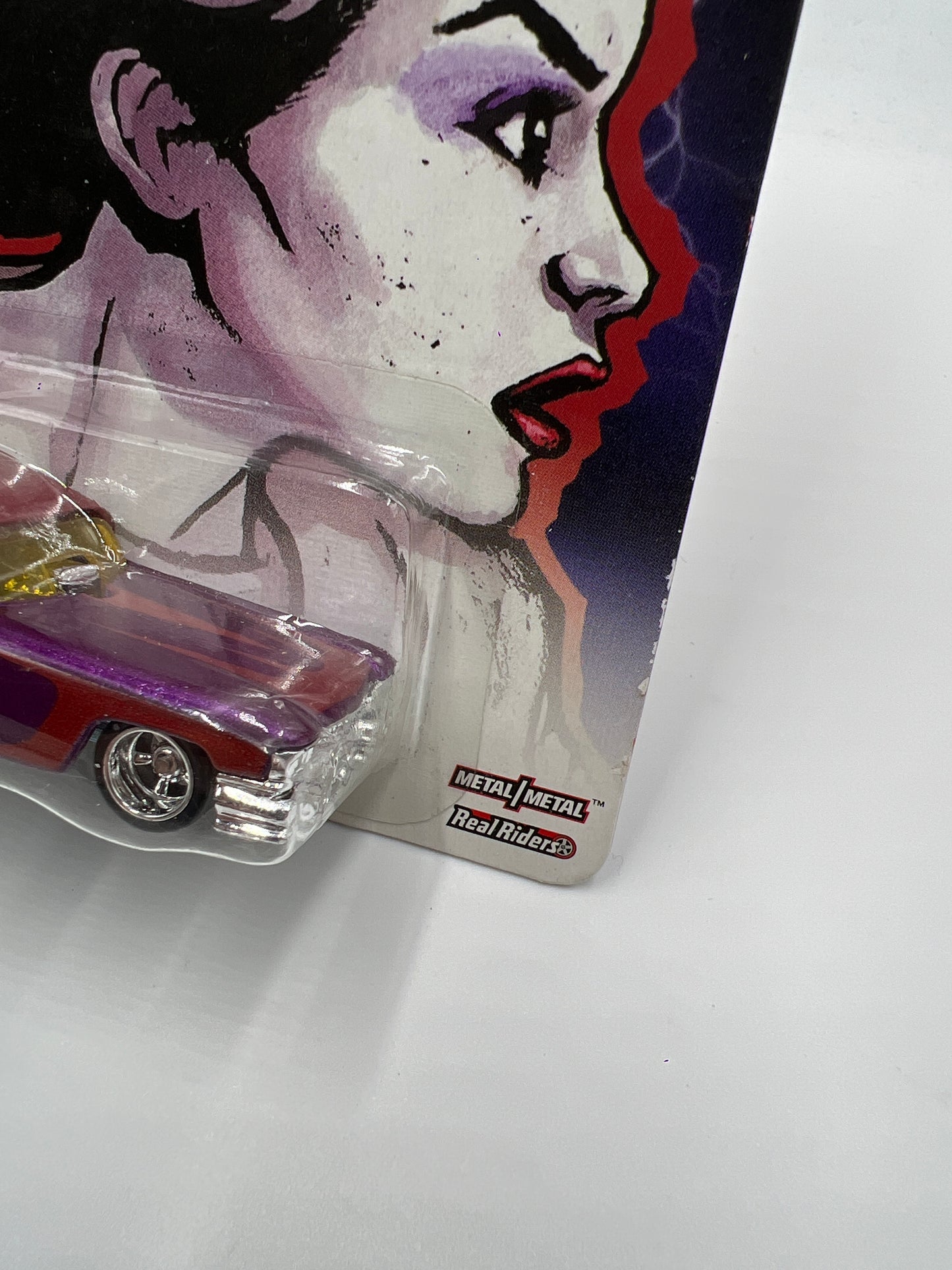 Hot Wheels Premium Universal Studios Monsters The Bride Of Frankenstein 59 Cadillac Funny Car Purple 270F