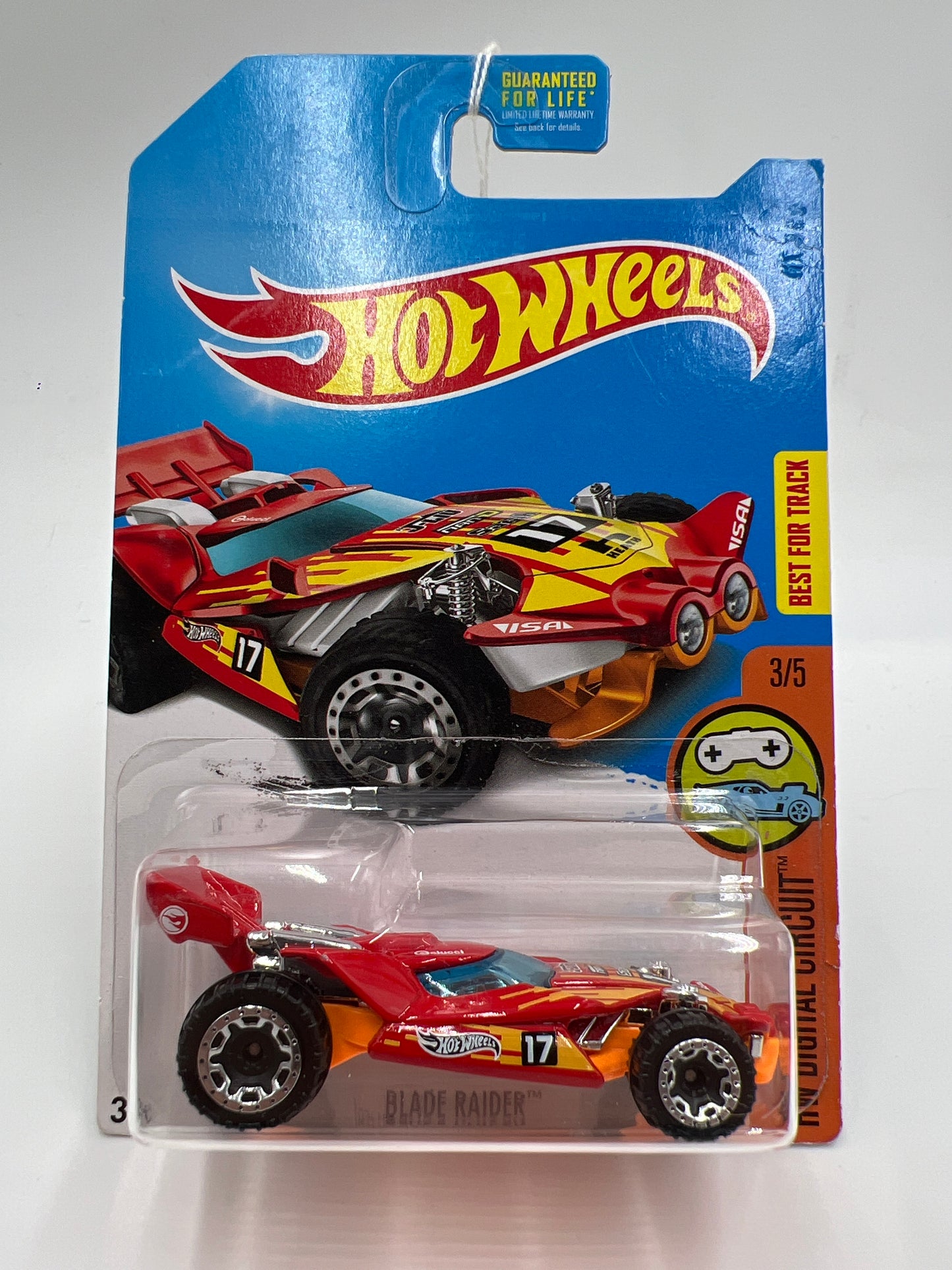 2017 Hot Wheels Treasure Hunt Blade Raider Red #2