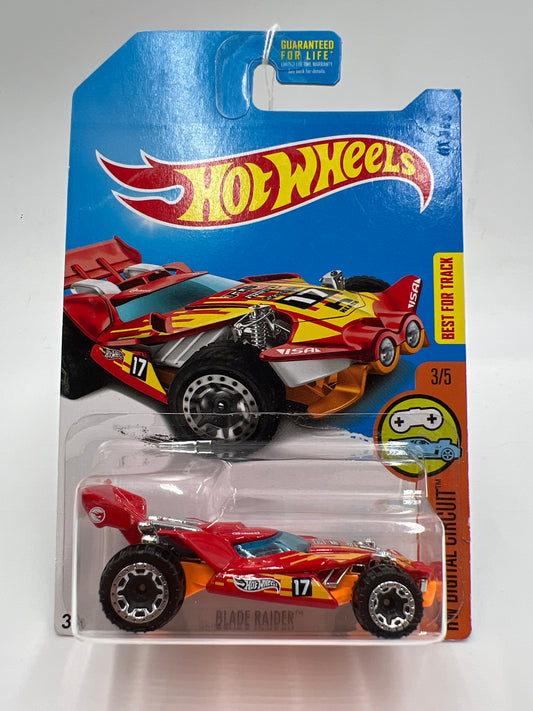 2017 Hot Wheels Treasure Hunt Blade Raider Red #2
