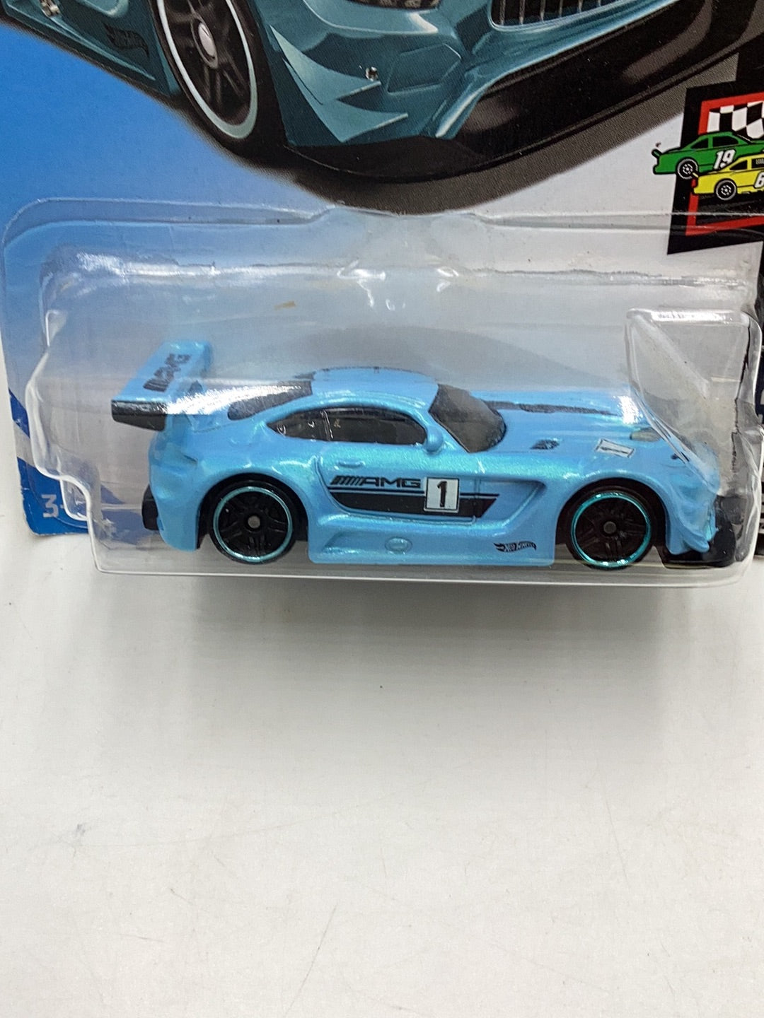 2019 Hot Wheels #74 16 Mercedes AMG GT3 90C