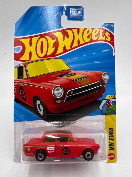 2026 Hot Wheels C Case HW Euro #67 Lotus Cortina Red