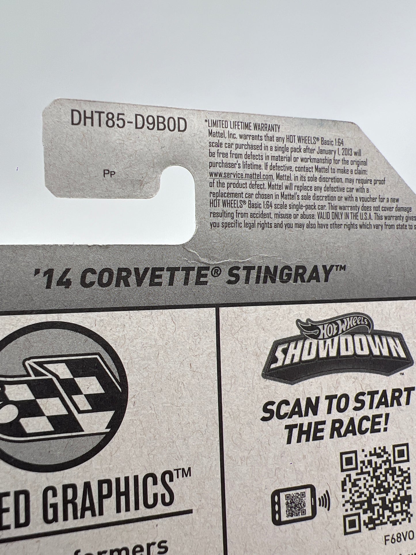 2016 Hot Wheels Super Treasure Hunt #180 14 Corvette Stingray Black K&N W/Protector