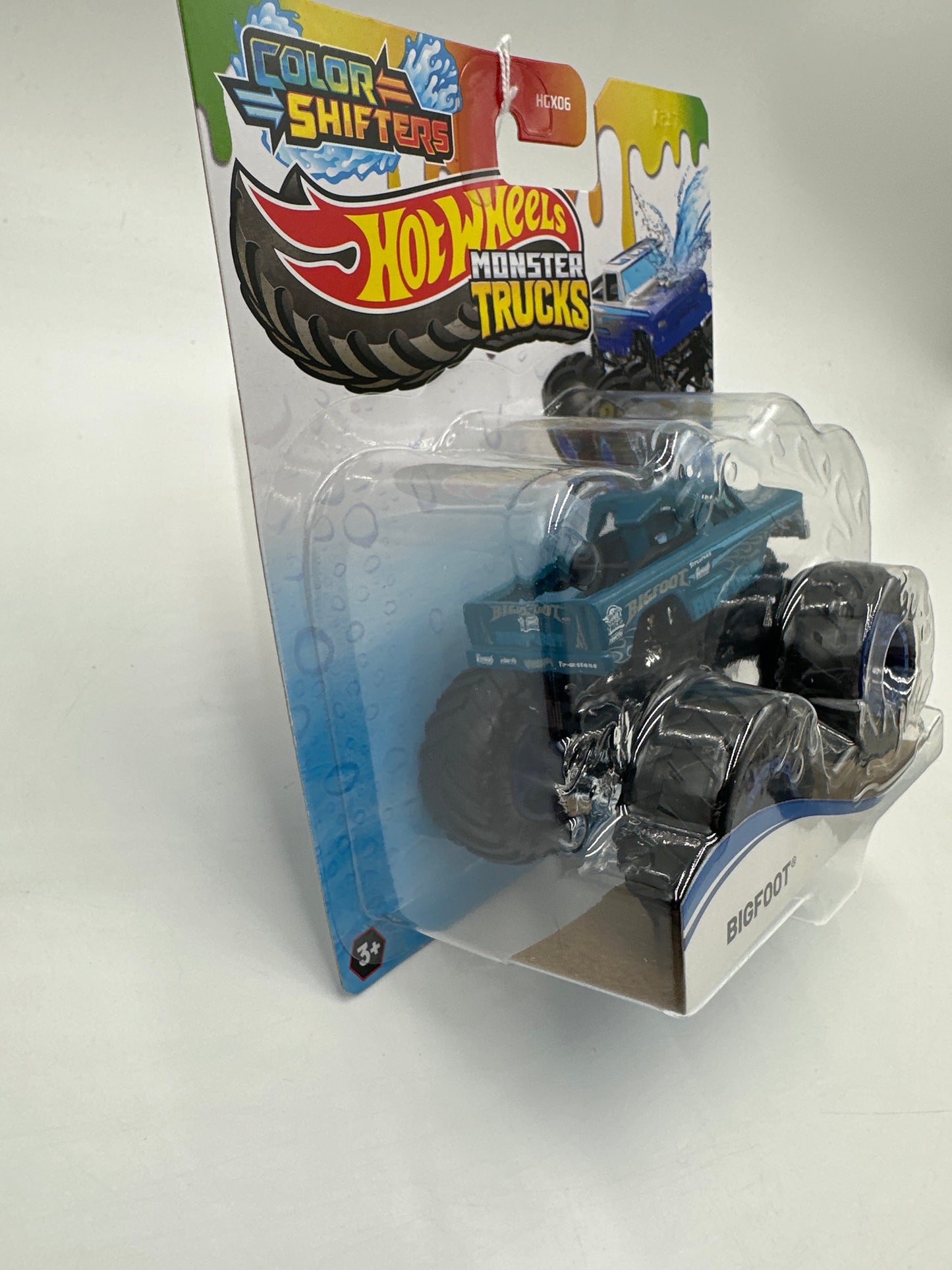 Hot wheels Monster Trucks Color Shifters Bigfoot 124D