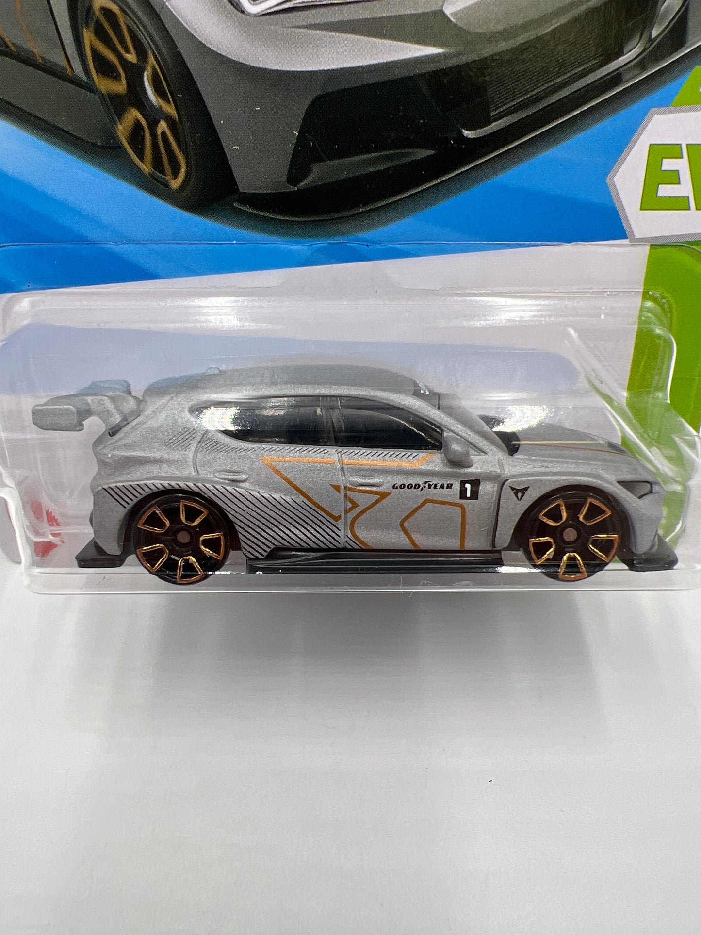 2025 Hot Wheels H Case HW EV #72 Cupra e-Racer Gray 114i