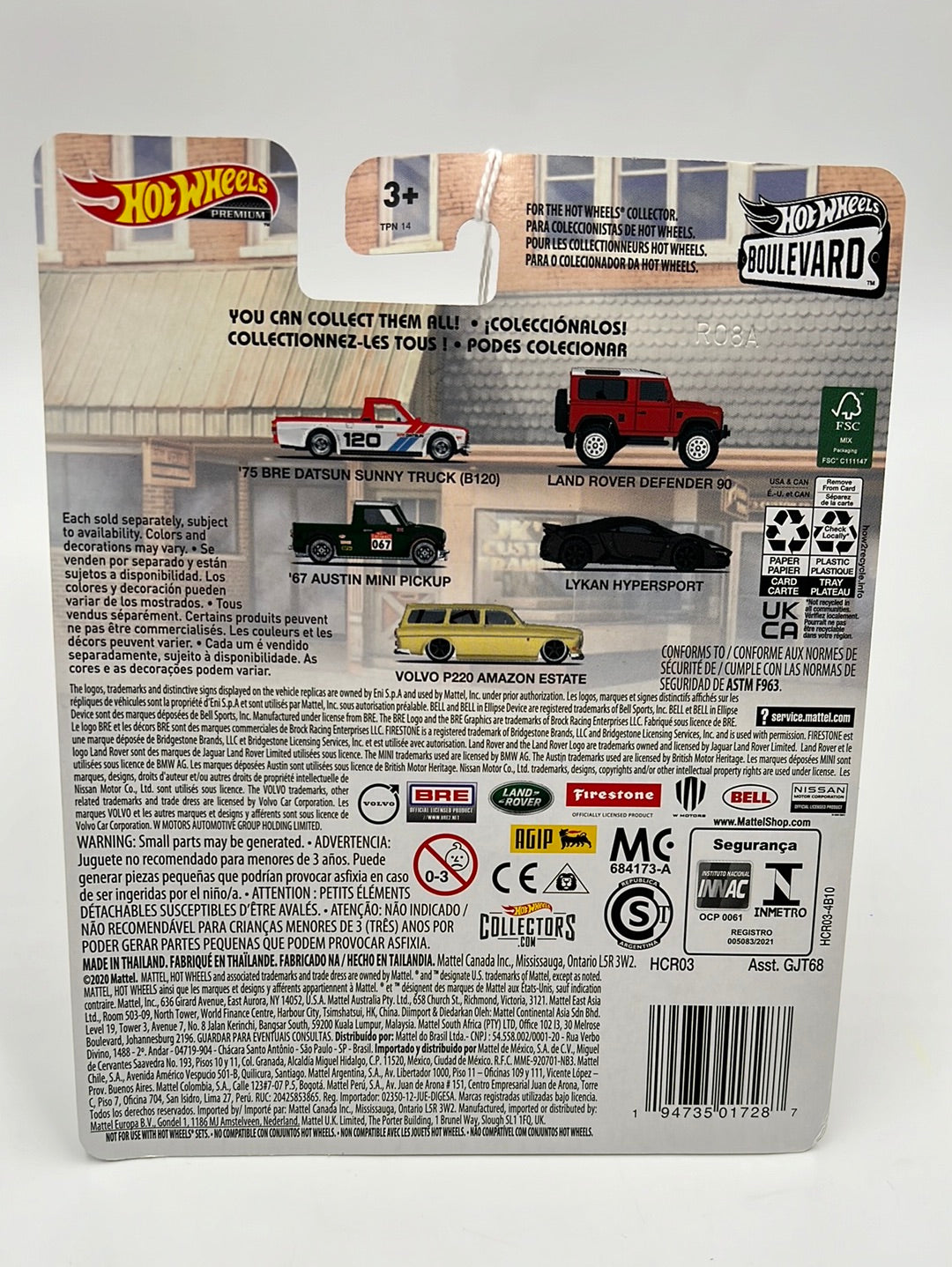 Hot Wheels Premium Boulevard #48 ‘67 Austin Mini Pickup 260H