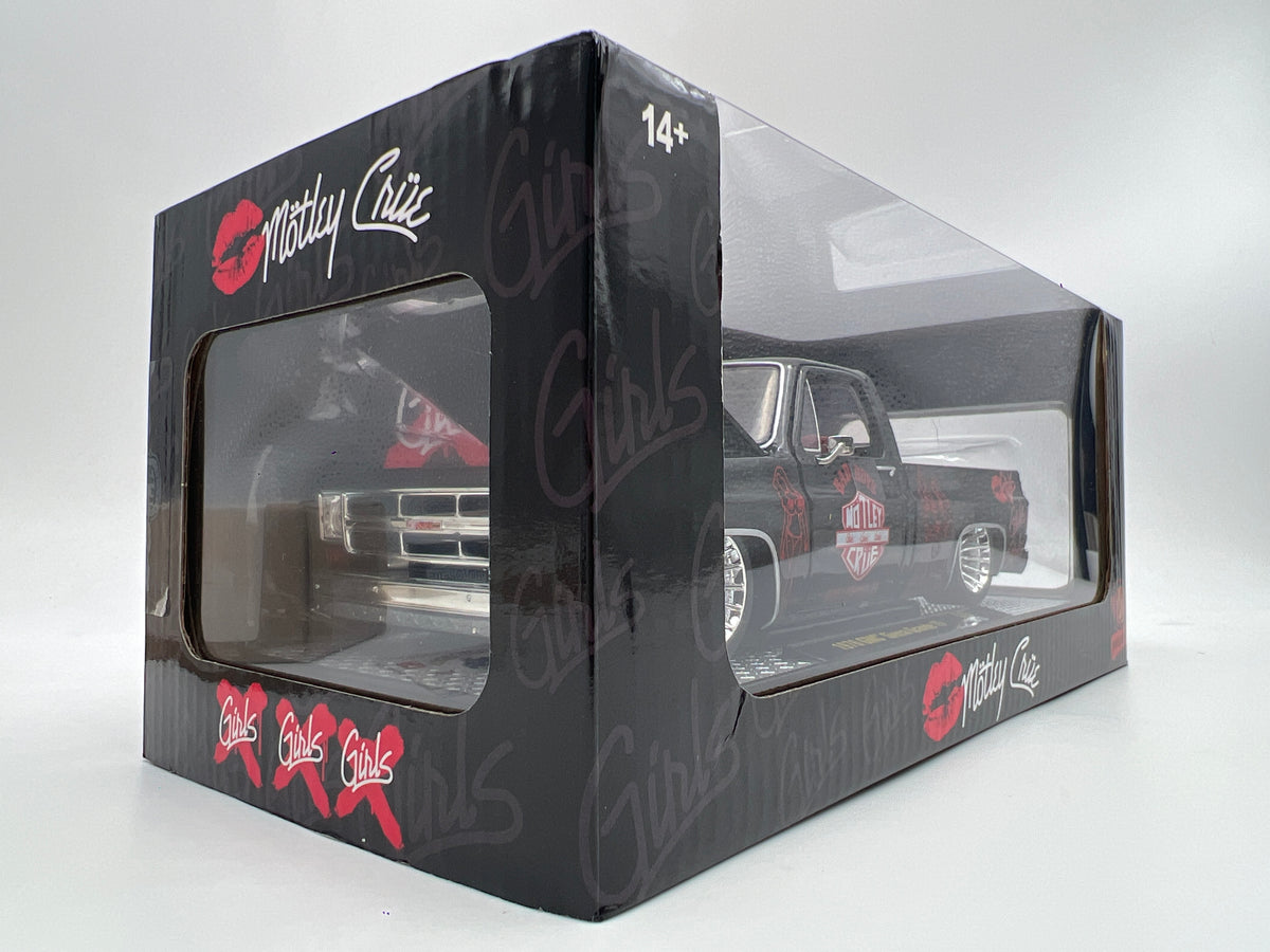 M2 Machines 1/24 Scale S45 Rock Legends Motley Crue 1976 GMC Sierra Grande 15 Black
