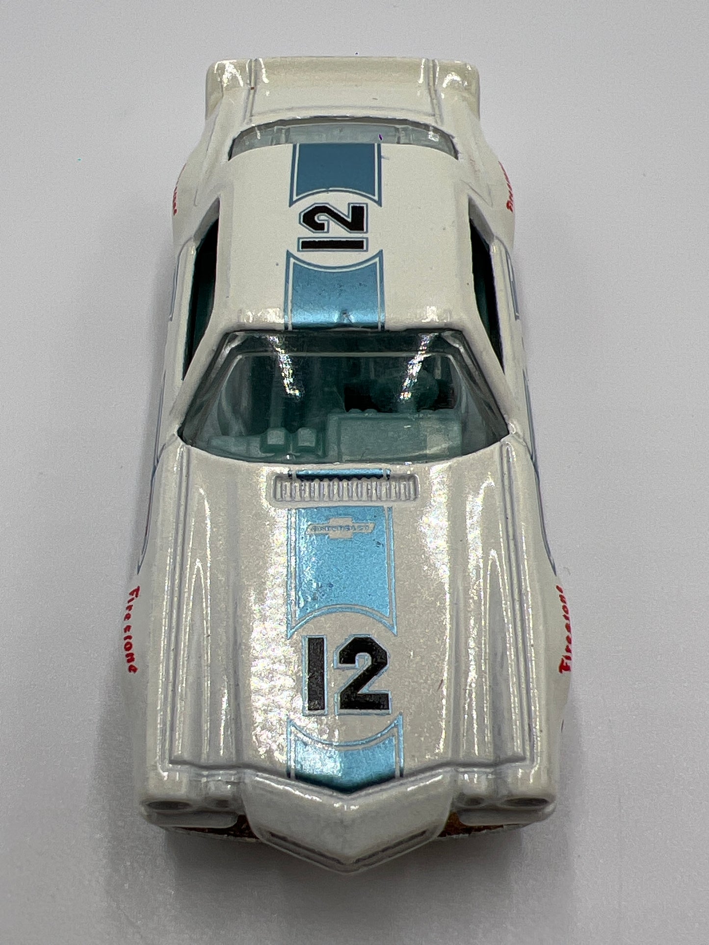 Hot Wheels 1/64 Heritage Redline #10 70 Camaro White Loose