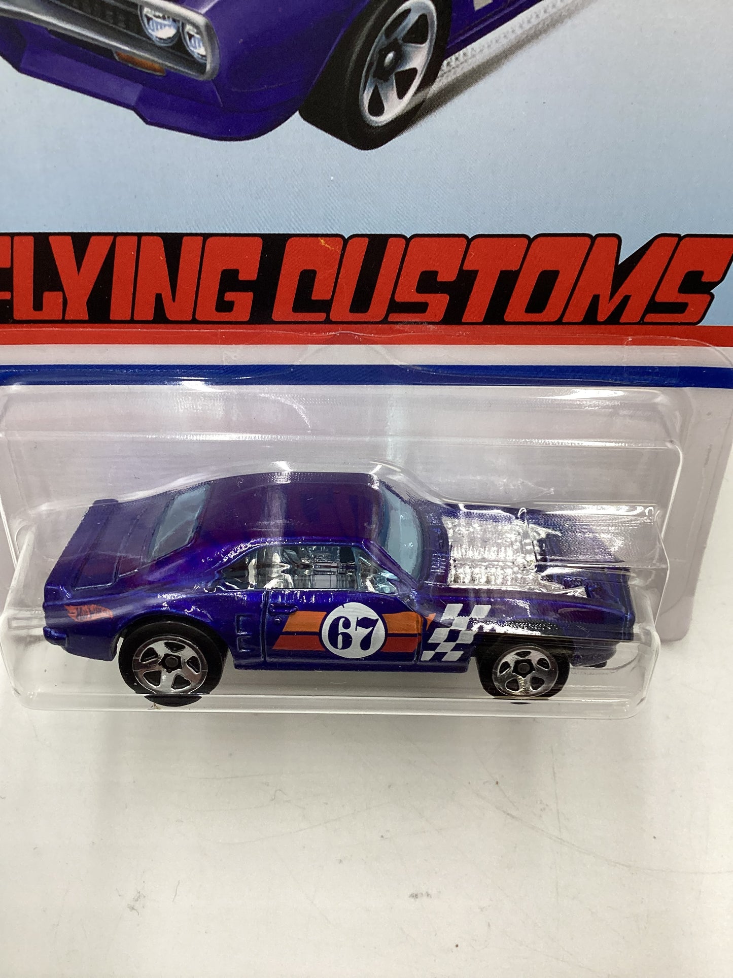 Hot Wheels Target Exclusive Flying Customs Custom 67 Pontiac Firebird Blue