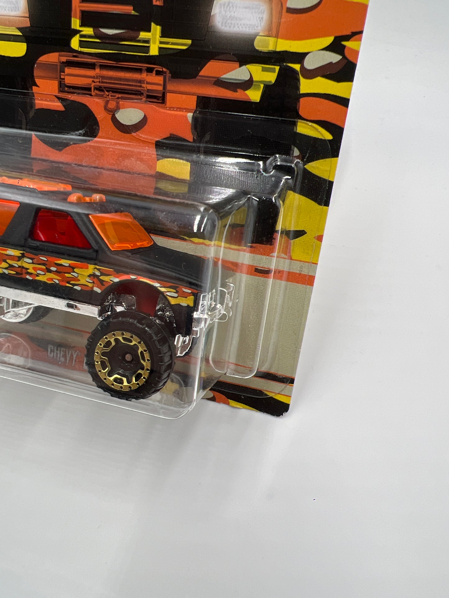 Hot Wheels Walmart Camouflage Series #6 Chevy Blazer 4x4 Black 160M