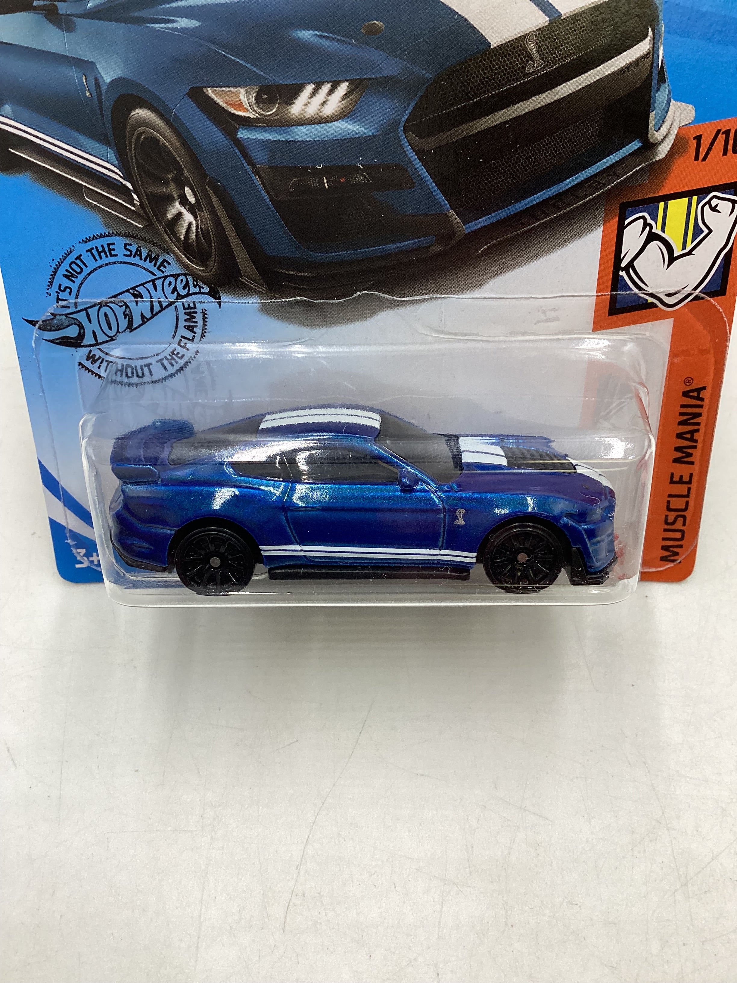 2020 Hot wheels #248 2020 Ford mustang Shelby GT500 Blue 26A