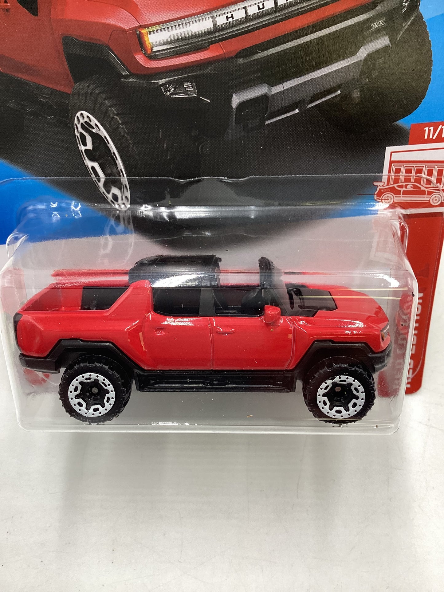 2023 Hot Wheels #116 GMC Hummer EV Red Edition Factory Sealed 150i