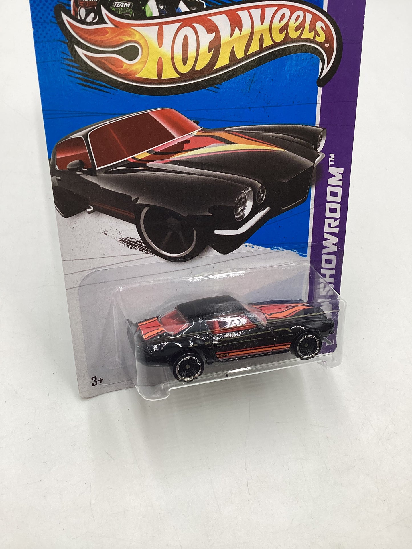 2013 Hot wheels #221 Black 70 Camaro 6E