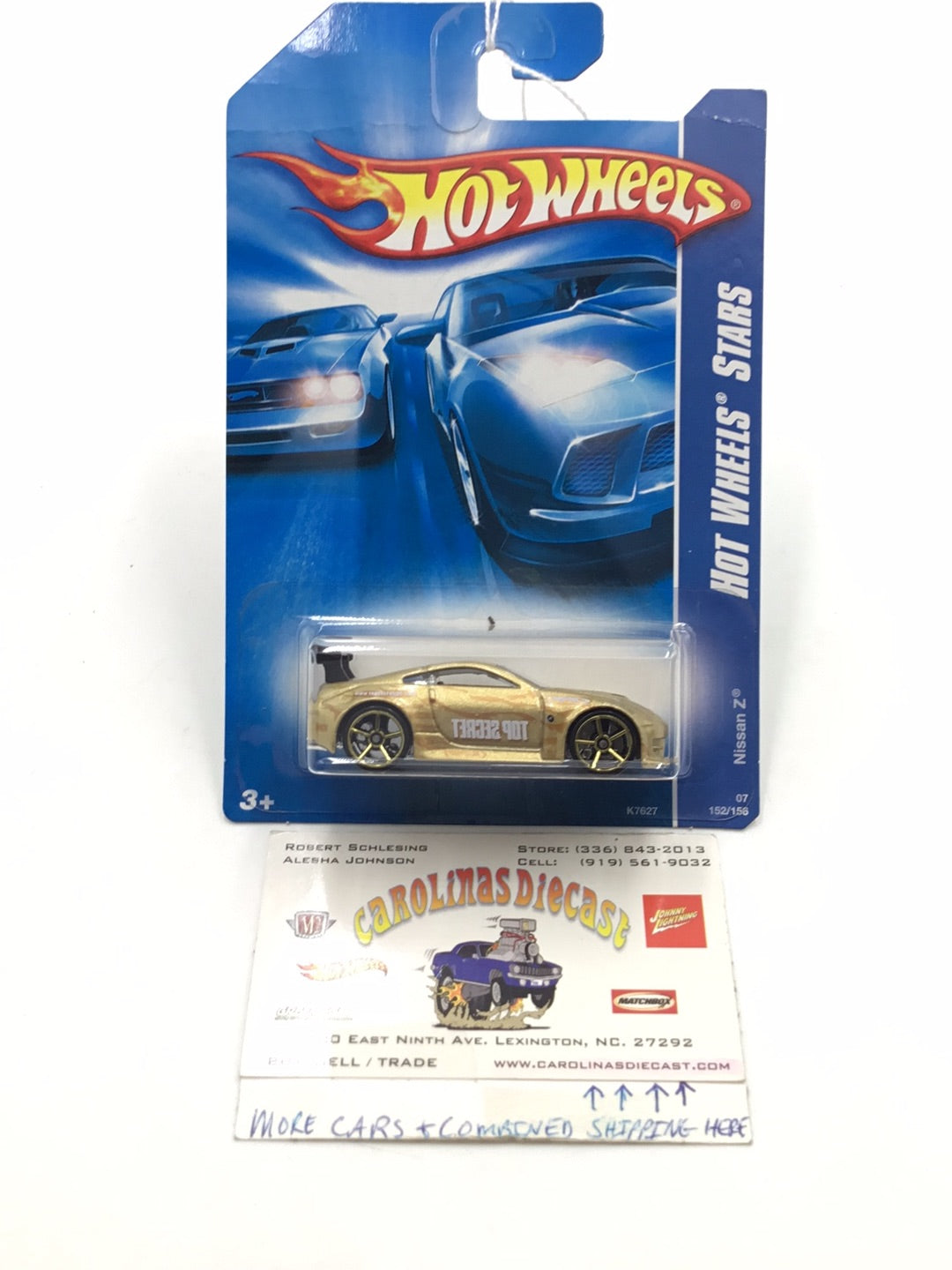 2007 Hot Wheels #152 Nissan Z MM6