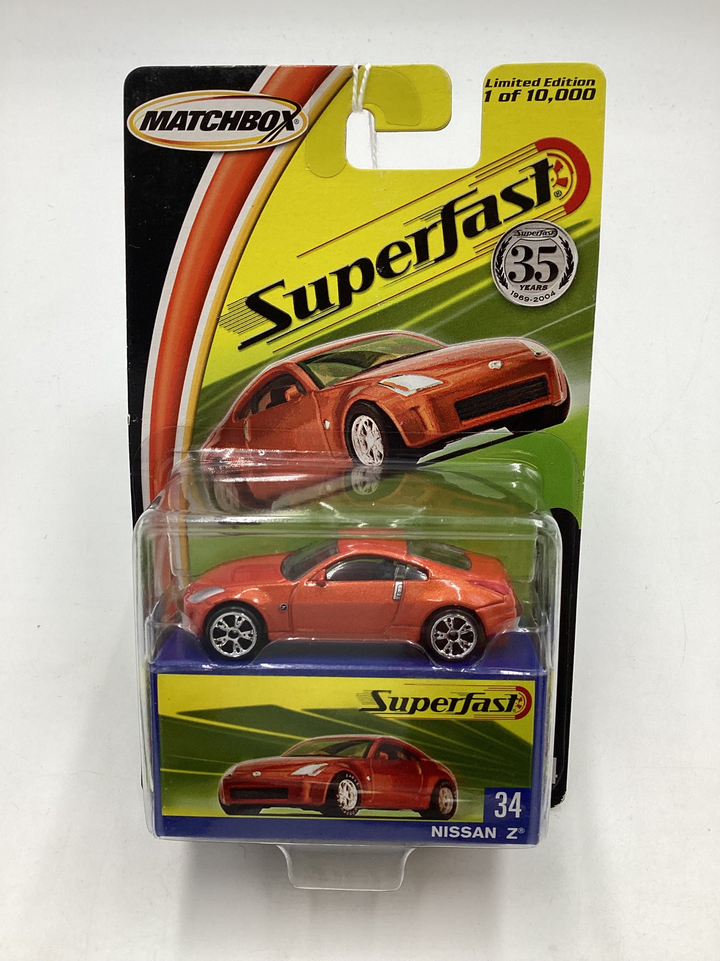 Matchbox 2004 Superfast #34 Nissan Z orange 169D