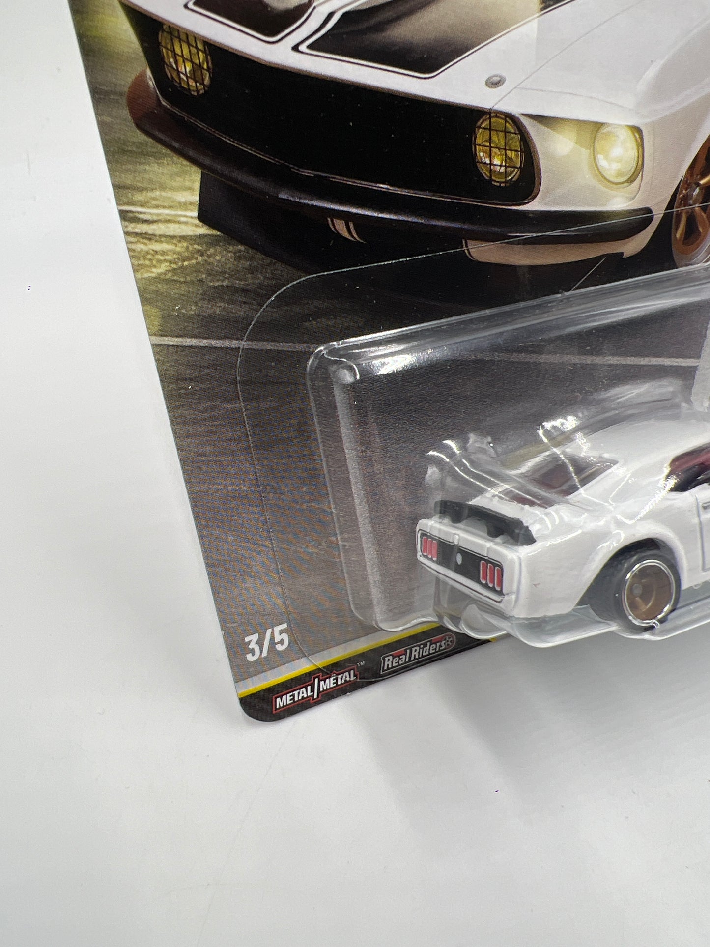 2026 Hot Wheels Premium Fast & Furious 25th Anniversary #3 1969 Ford Mustang Boss 302 White 249B