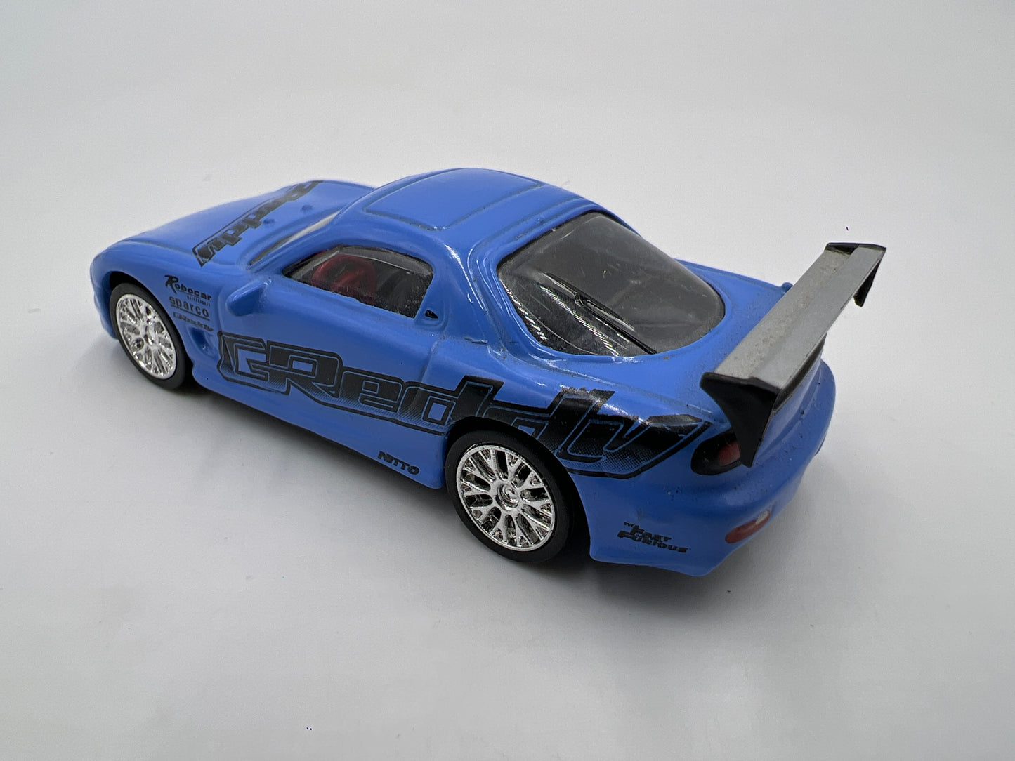 Racing Champions Fast & Furious 1993 Mazda RX-7 Blue Loose