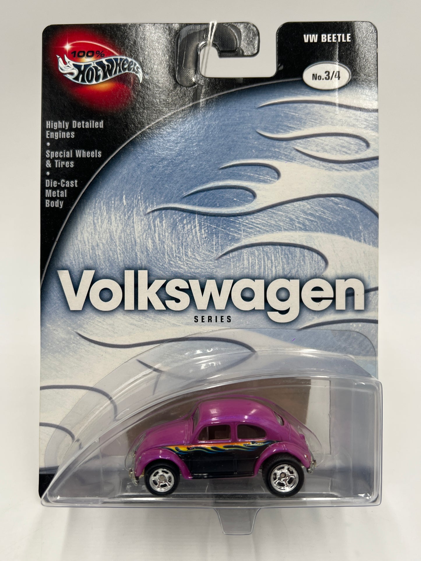Hot Wheels Premium 100% Volkswagen Series #3 VW Beetle Purple 243H