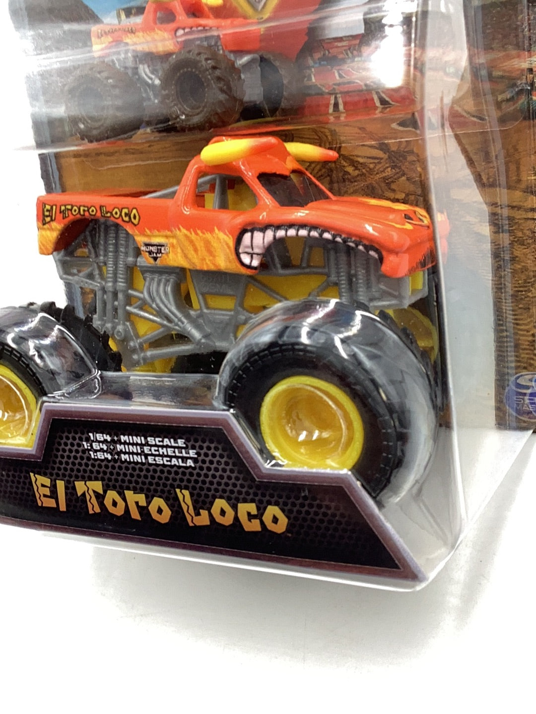 2024 monster jam El Toro Loco with mini El Toro Loco regalo 134C