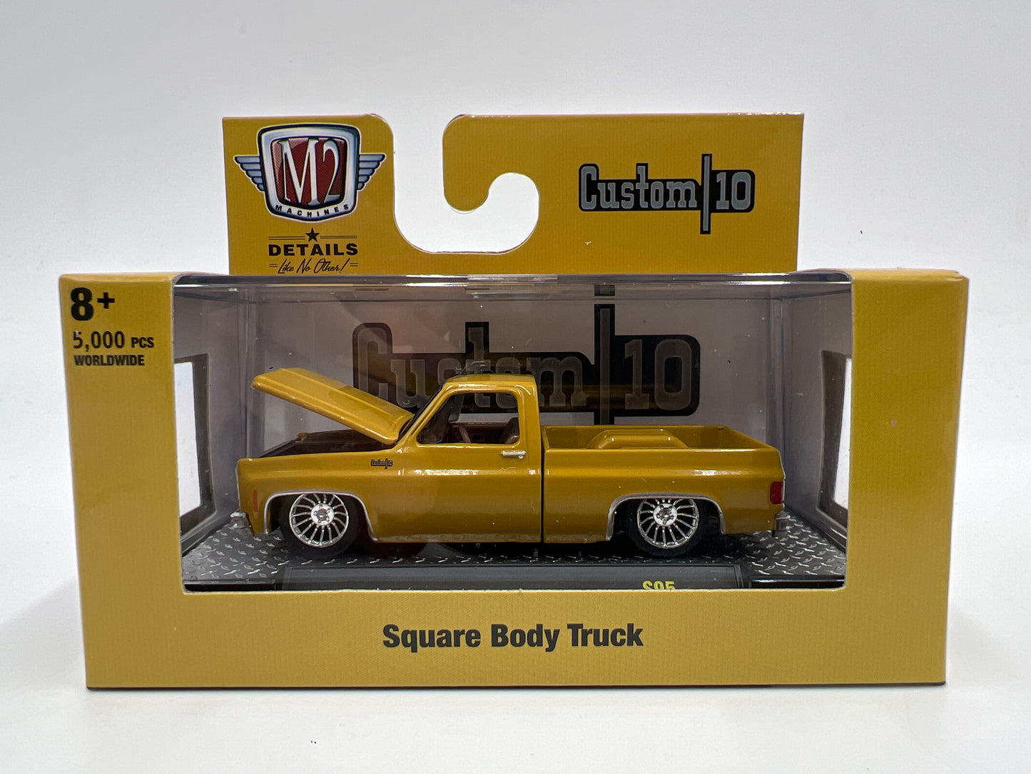 M2 Machines 1973 Chevrolet Custom 10 Yellow S95