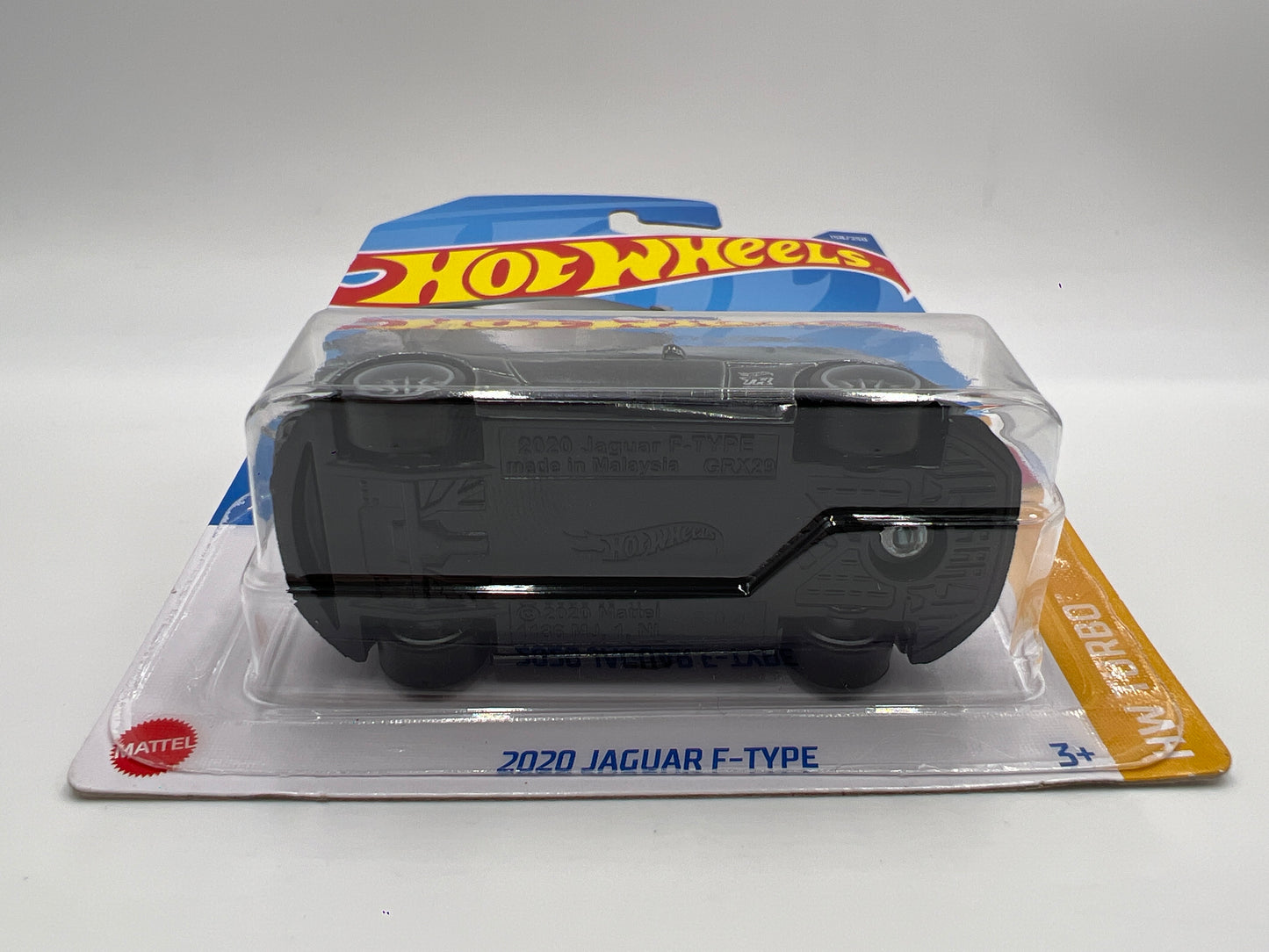 2022 Hot Wheels Super Treasure Hunt #158 2020 Jaguar F-Type Gray W/Protector International Card