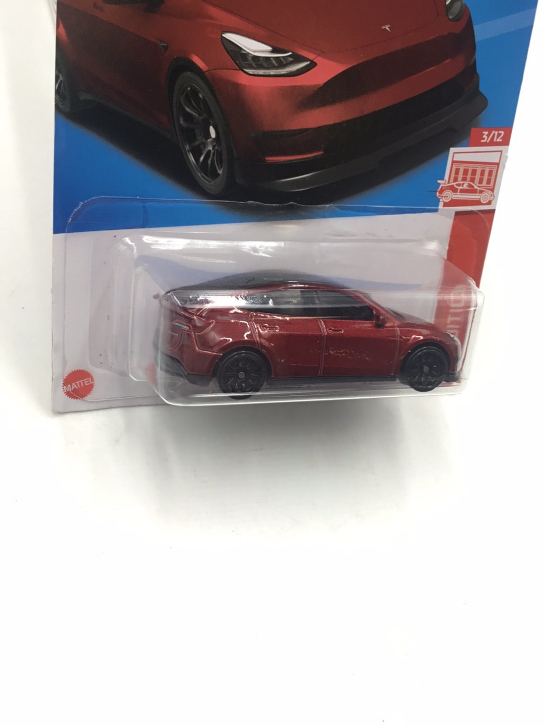 2023 hot wheels red edition #37 Tesla Model Y FF1