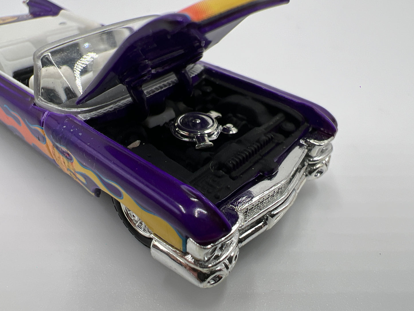 2001 Hot Wheels Collectibles 1/64 Acrylic Hard Rock Cafe 1959 Cadillac Eldorado Purple Loose