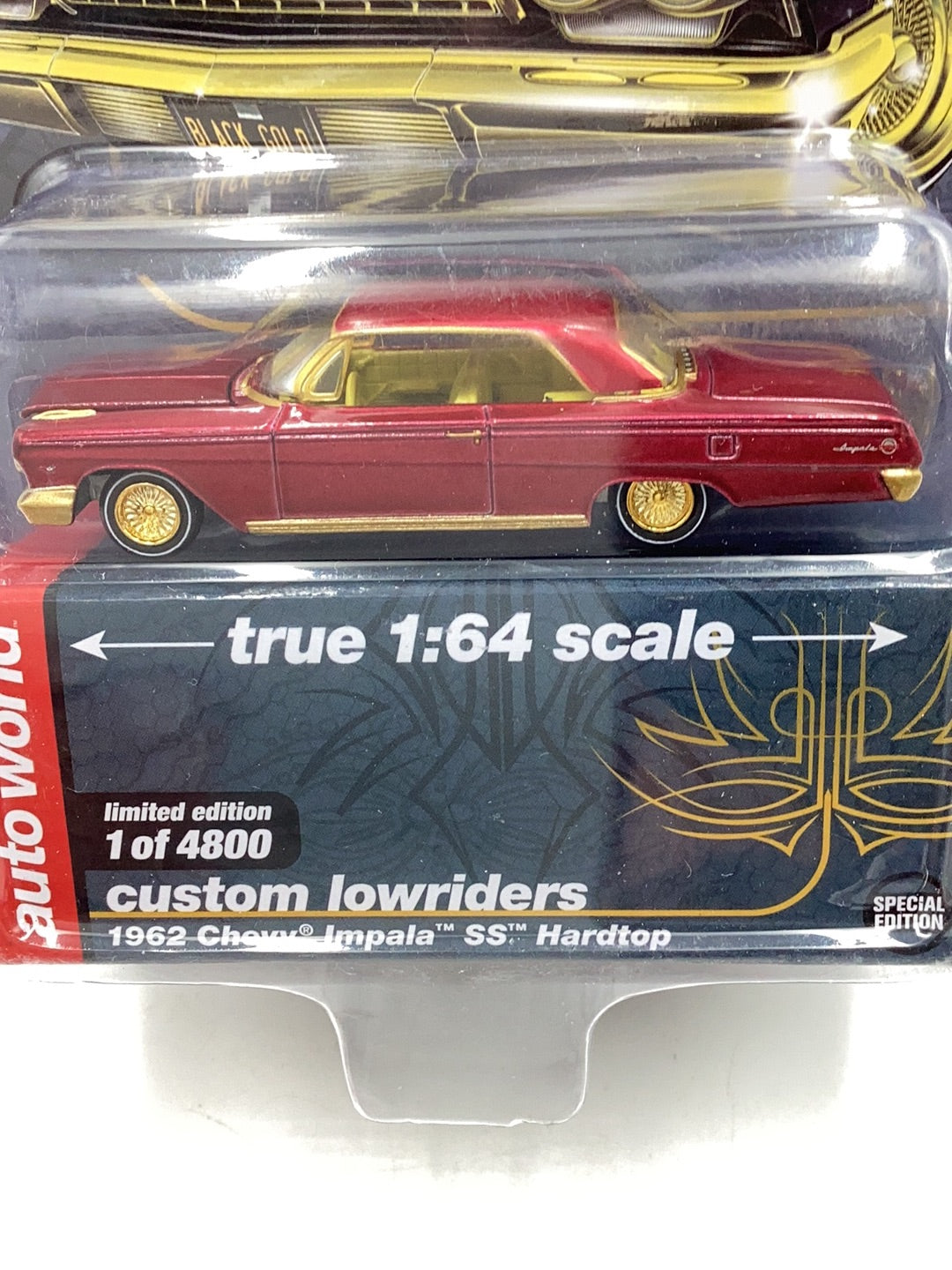 Auto world MiJo exclusive 1962 Chevy Impala SS Hardtop Chase