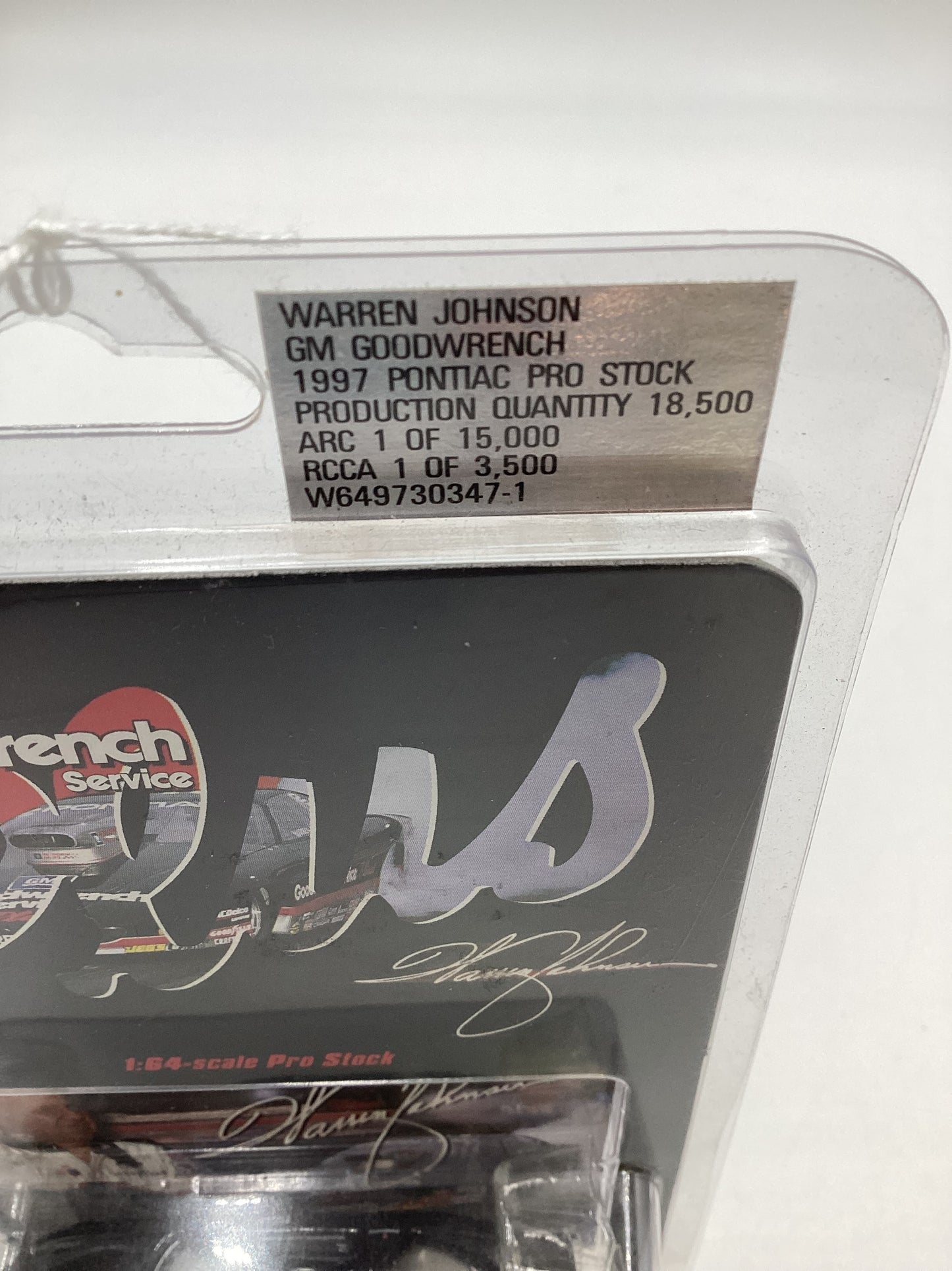 Action Goodwrench Services Plus 1997 Pontiac Pro Stock