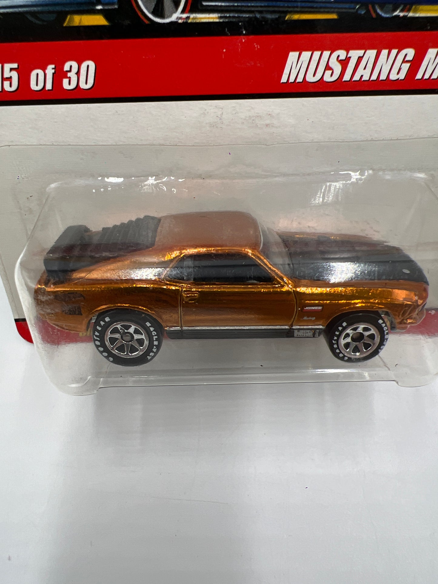 Hot Wheels Classics Series 2 #15 Mustang Mach 1 Orange