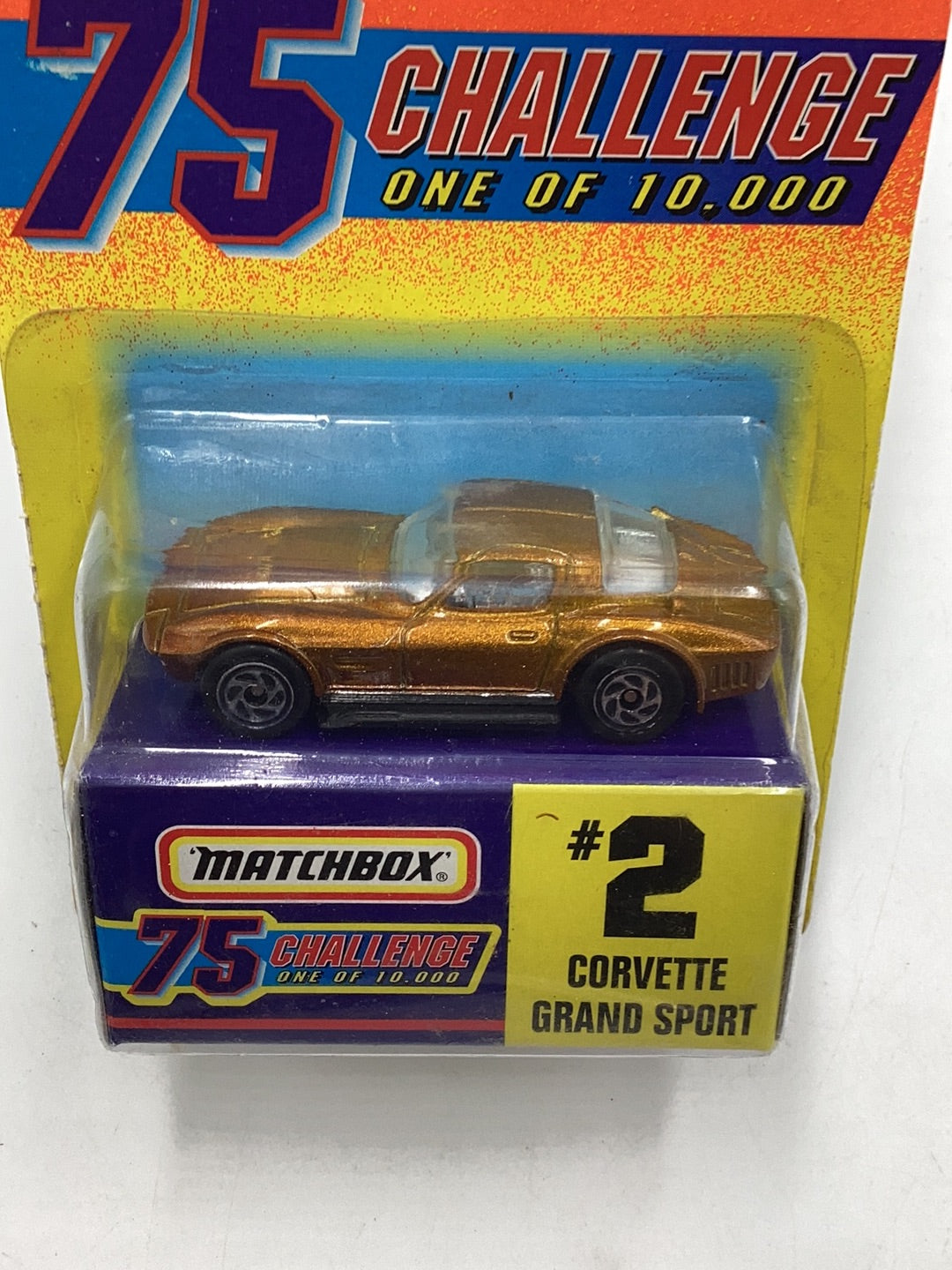 Matchbox 75 Challenge #2 Corvette Grand Sport 163l