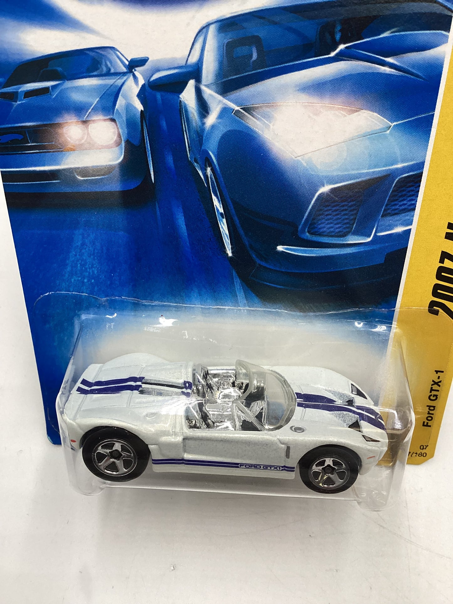 2007 Hot Wheels New Models #17 Ford GTX1 White 27D