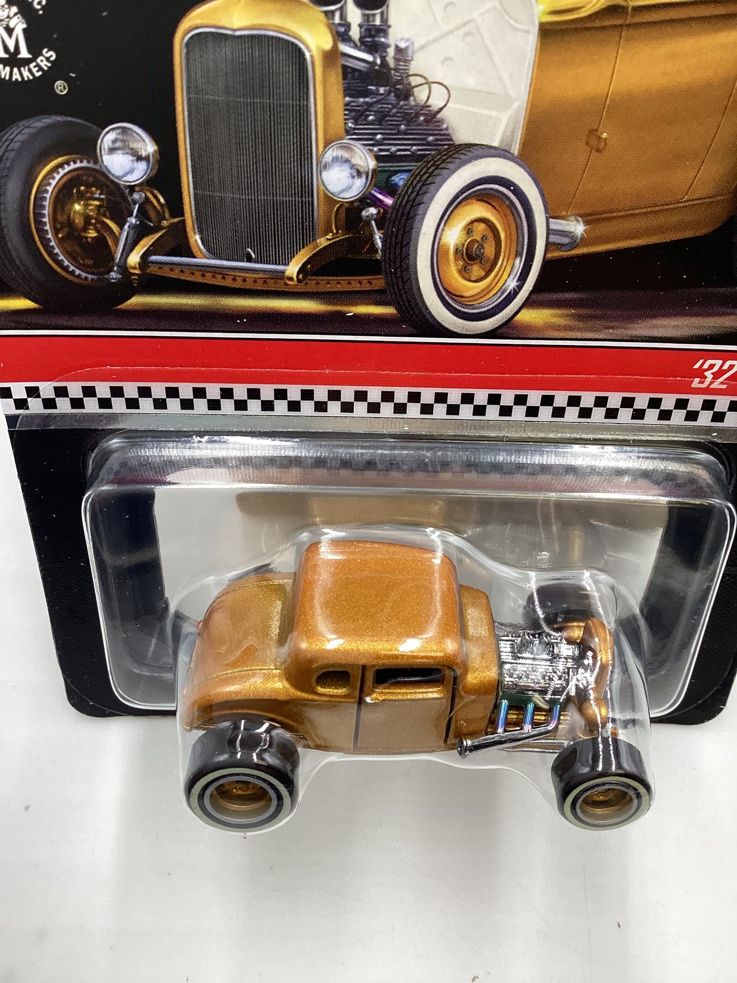 2021 Hot Wheels RLC #04464/17500 32 Ford Gold with protector
