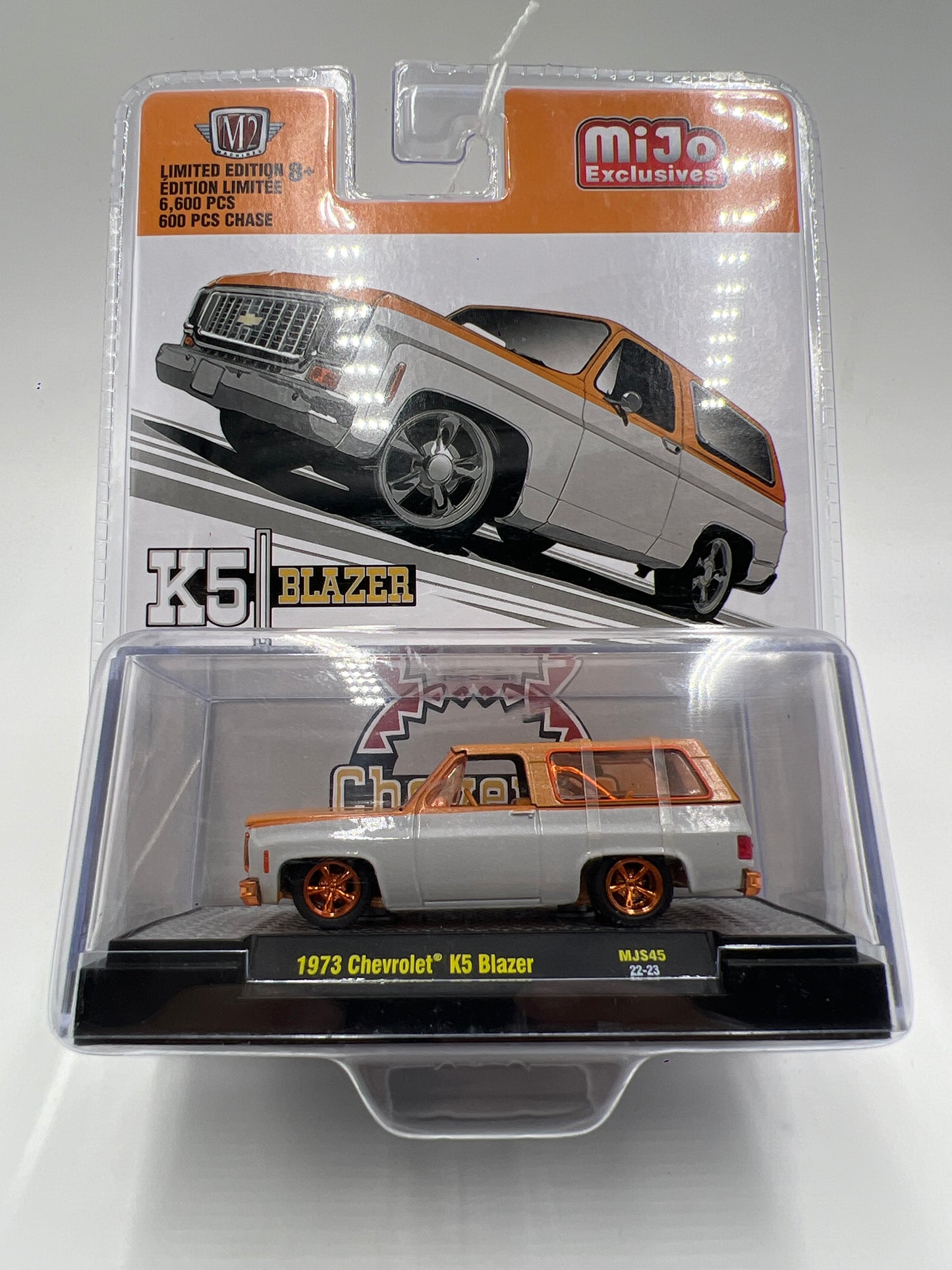 M2 Machines Mijo Exclusives CHASE 1973 Chevrolet K5 Blazer MJS45