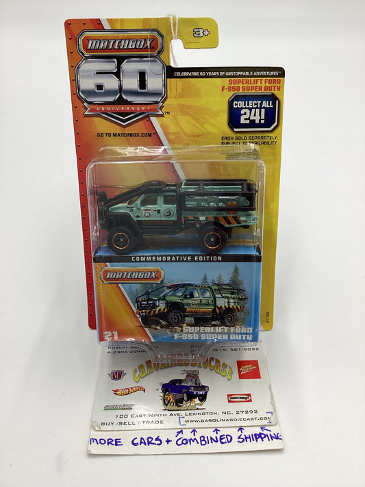 Matchbox 60th anniversary #21 Superlift Ford F-350 Super Duty National Parks