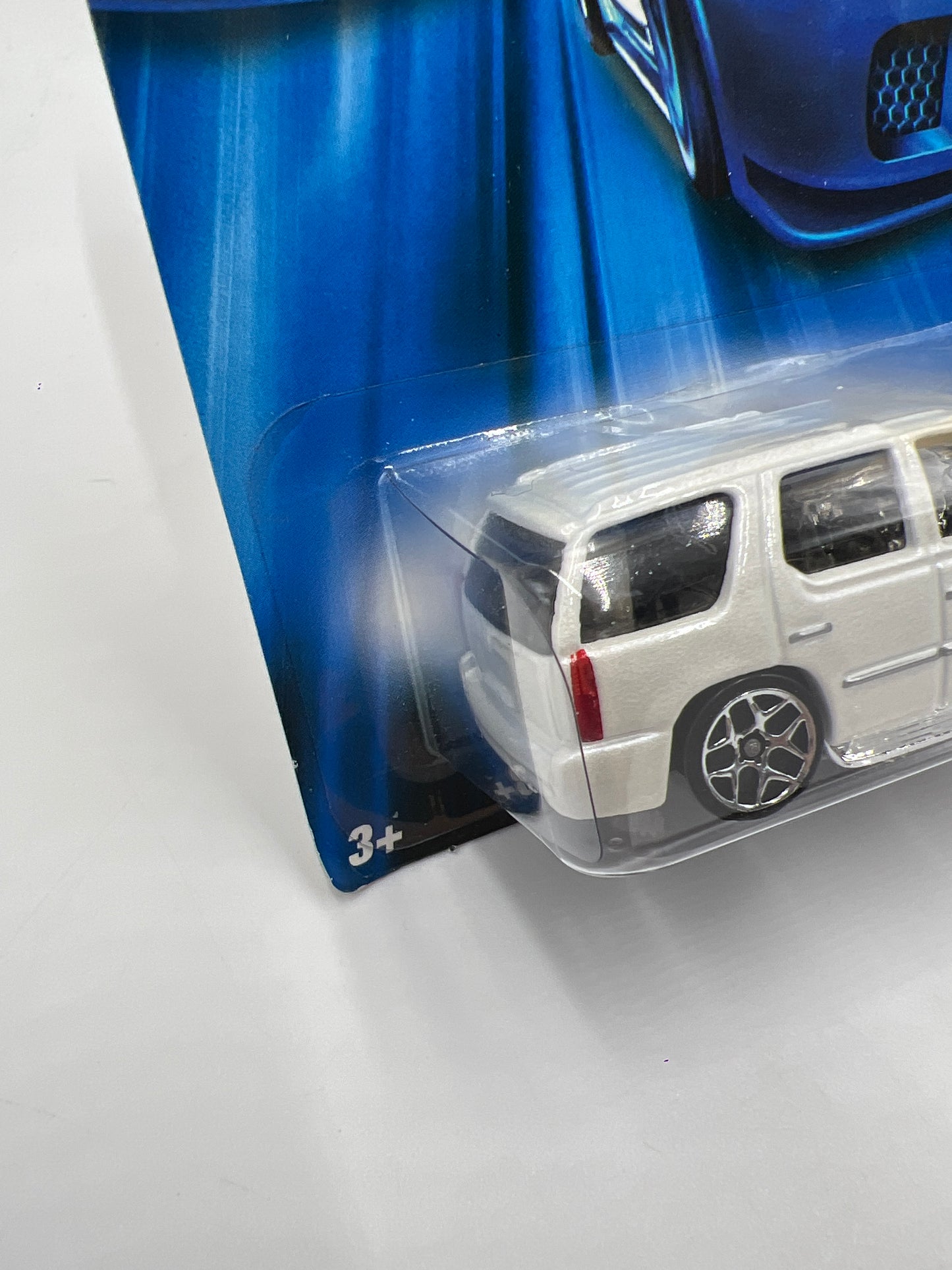 2008 Hot Wheels New Models #34 07 Cadillac Escalade White 55A