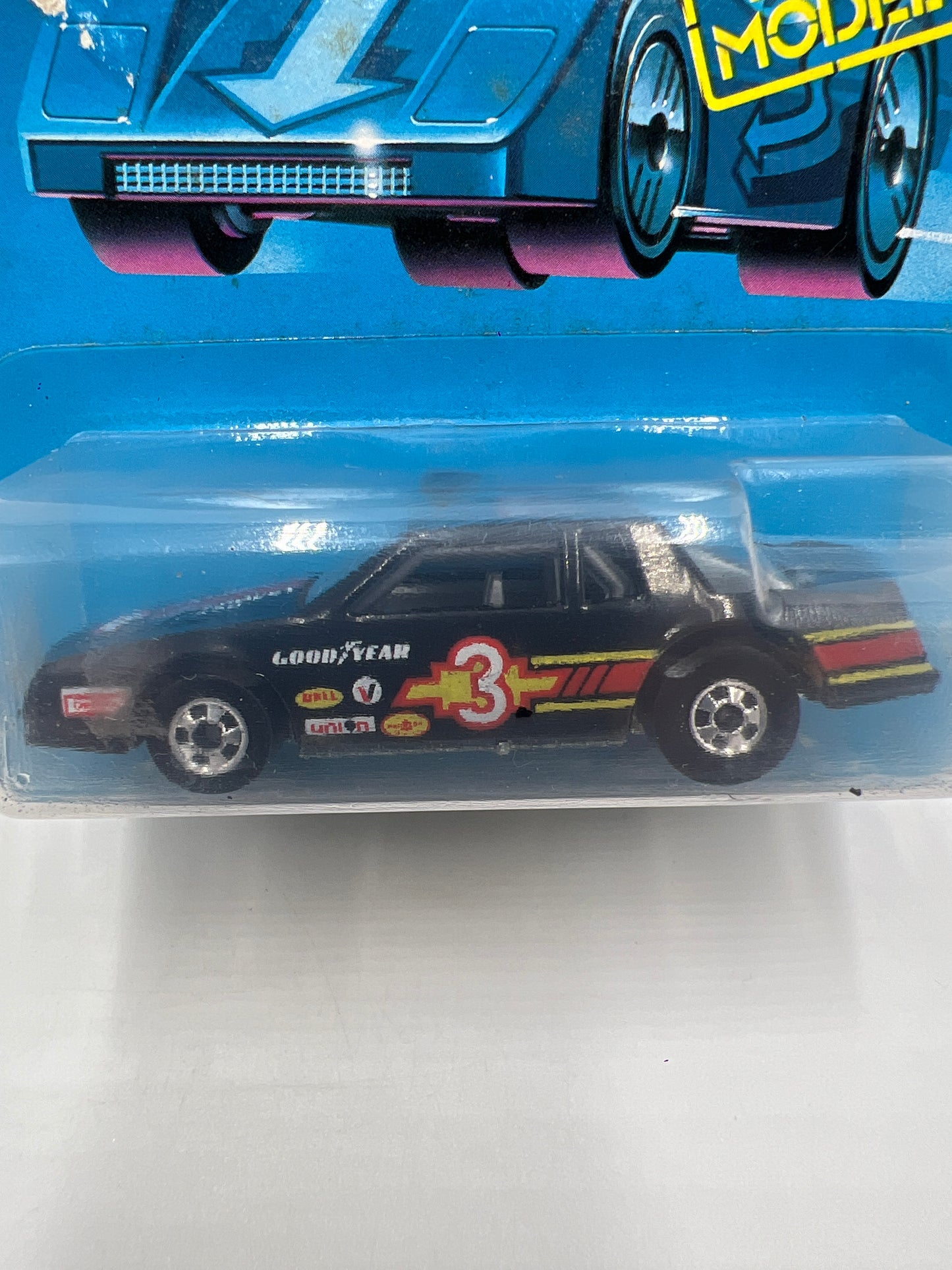 Hot Wheels Original 1988 Speed Fleet #1791 Chevy Stocker Black W/Protector
