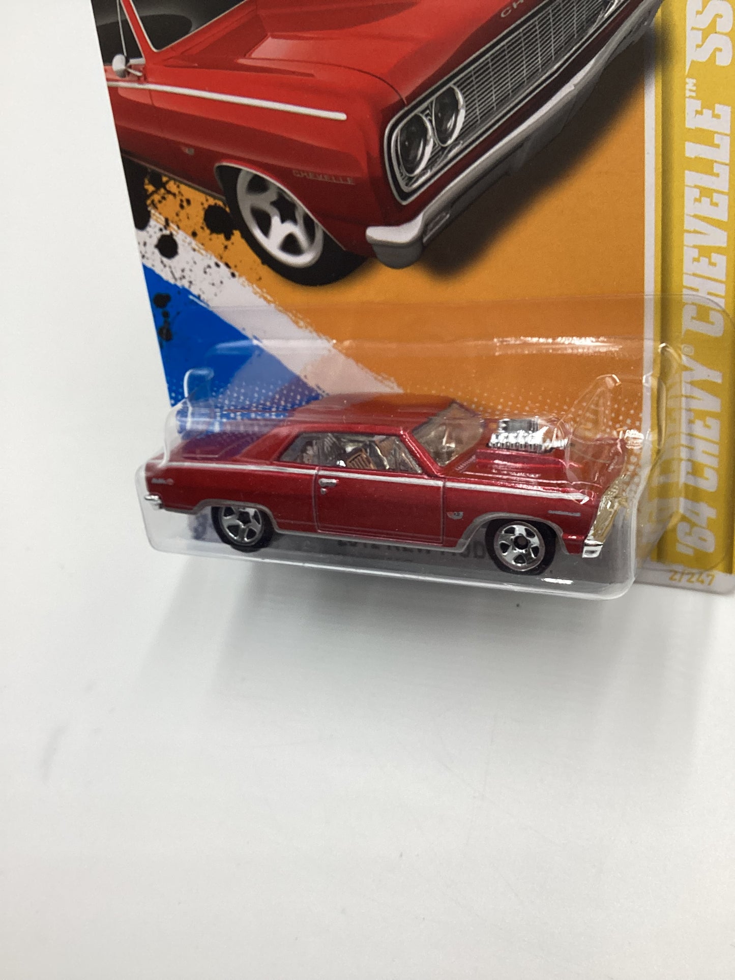 2012 Hot Wheels New Models #2 64 Chevelle SS Red 6F