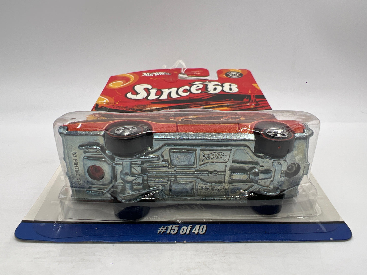 Hot Wheels Since 68 Top 40 #15 67 Pontiac GTO Orange