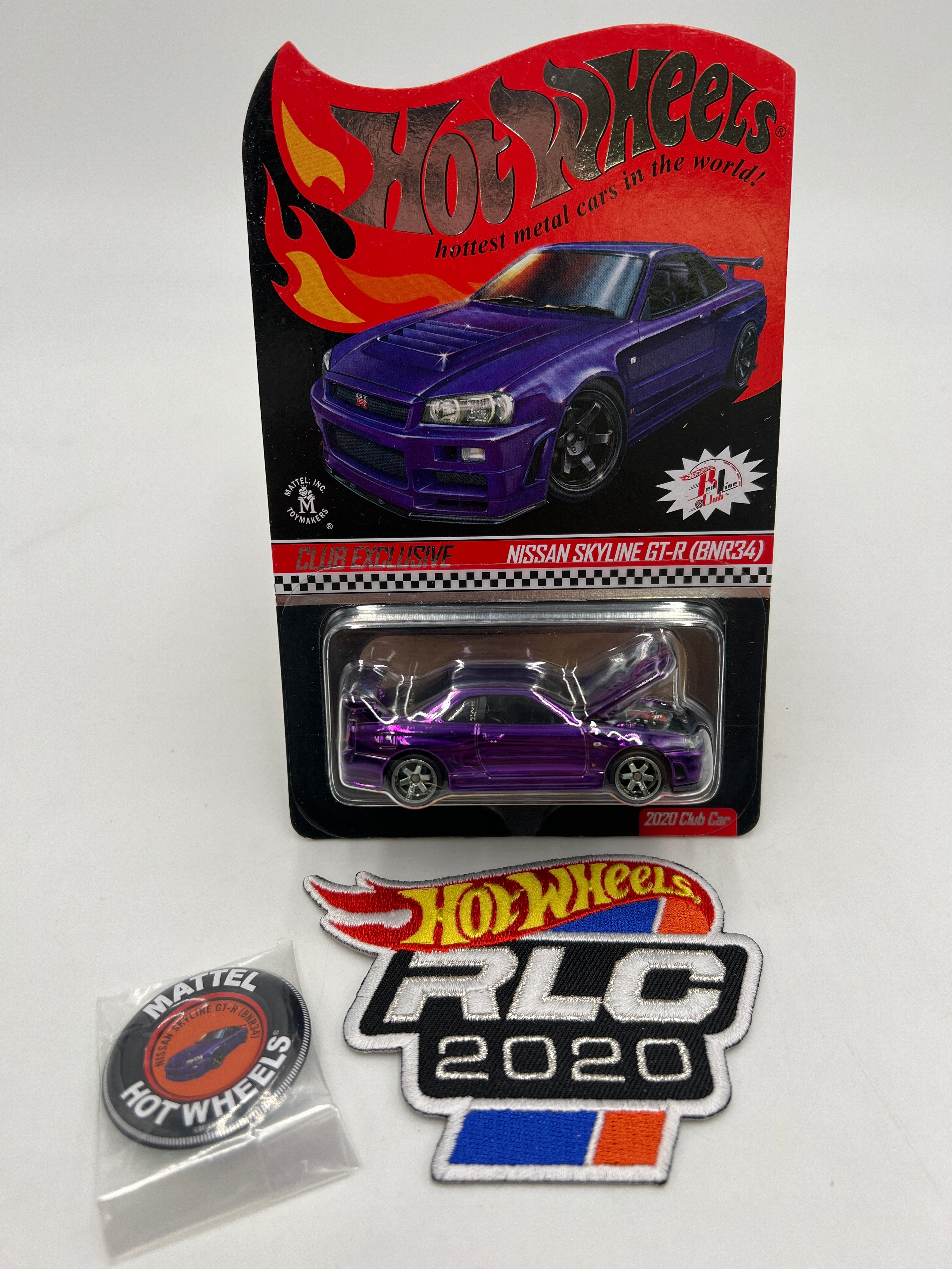 ミニカー 2020 RLC Hot Wheels Nissan Skyline GT-R Hot Wheels RLC Nissan Skyline GT-R R34 Purple JDM 2020 Membership