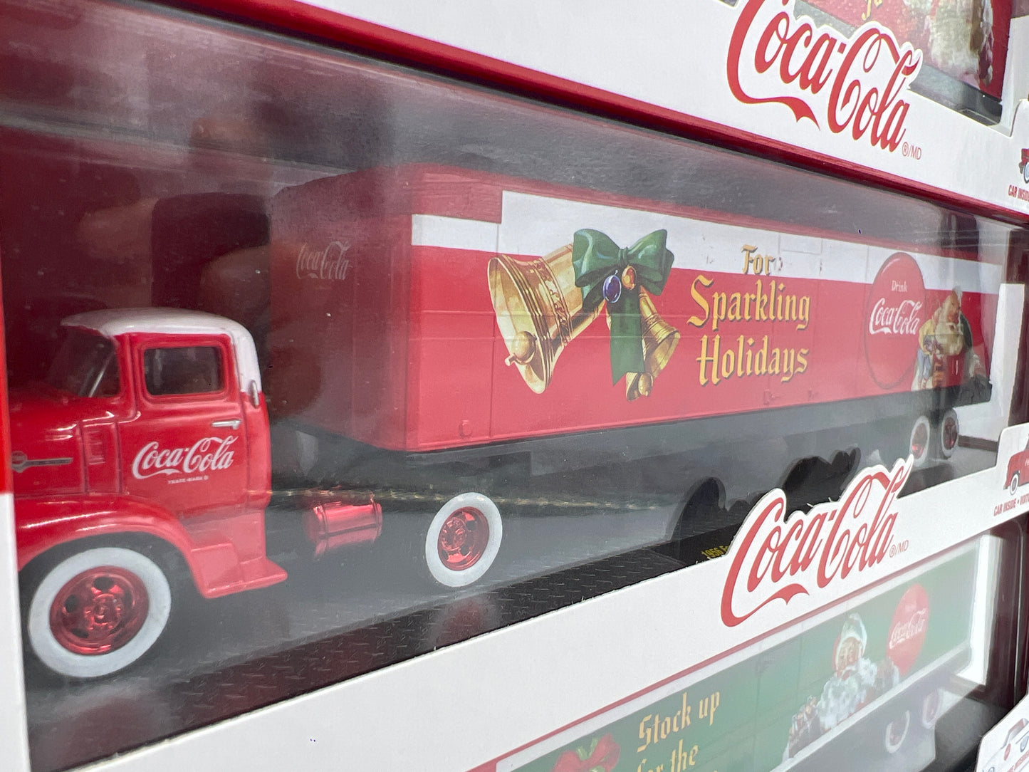 M2 Machines Auto Haulers RAW CHASE & CHASE Full Lot Of 3 Coca Cola Ford/Dodge/Chevrolet SC01