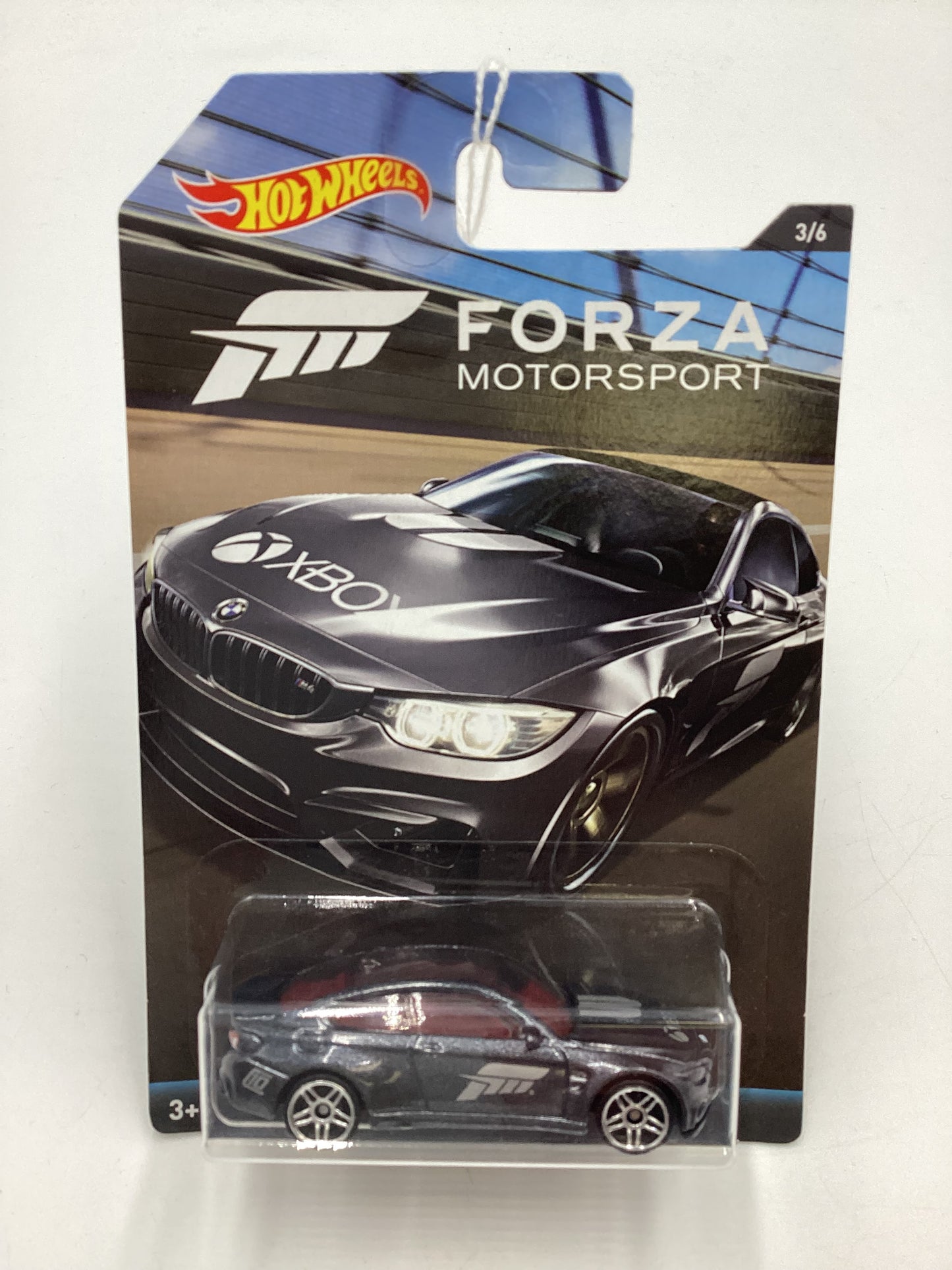 2017 Hot Wheels Forza Motorsport #5 BMW M4 Dark Gray