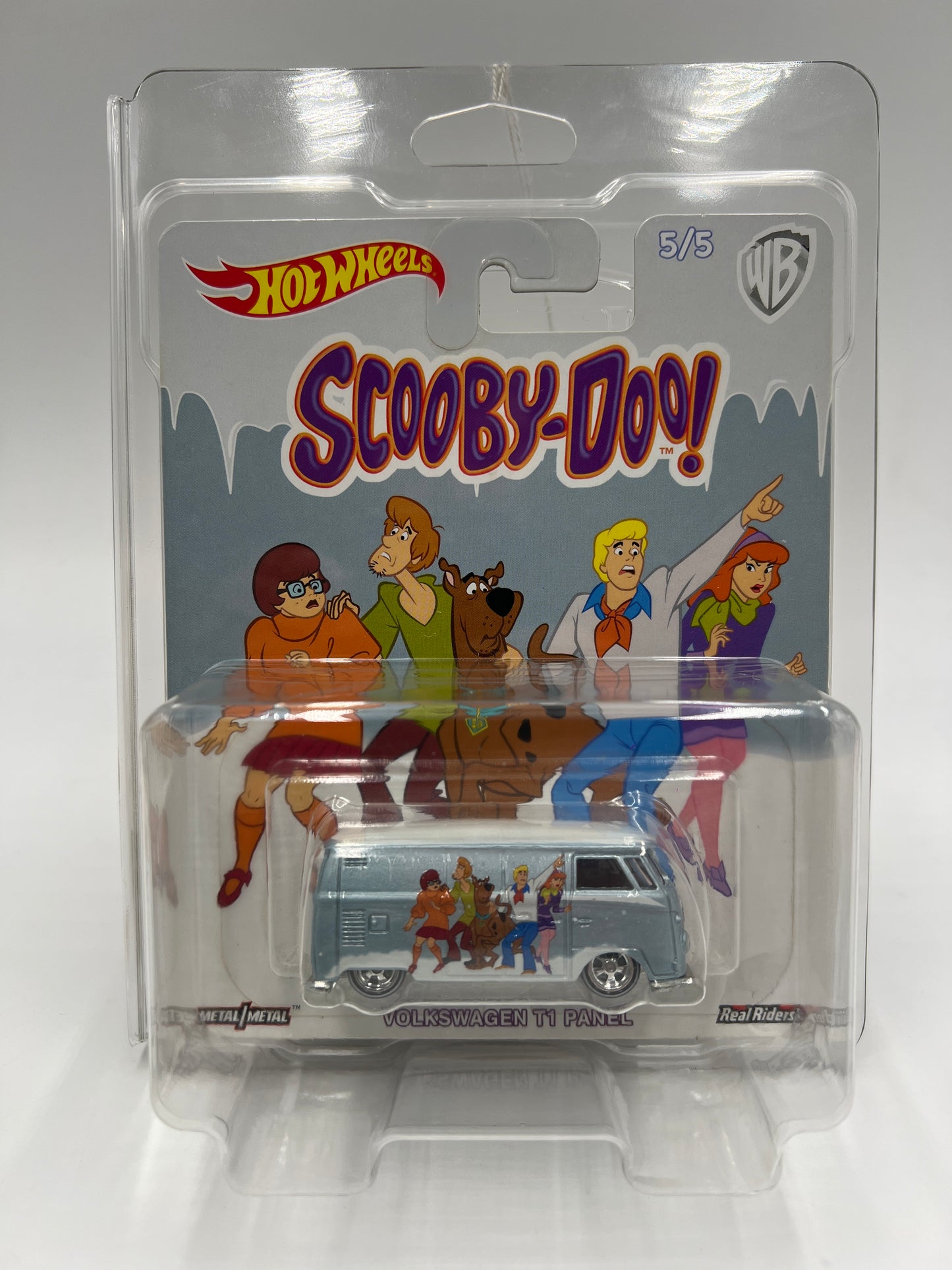 Hot Wheels Pop Culture Premium Scooby-Doo #5 Volkswagen T1 Panel W/Protector