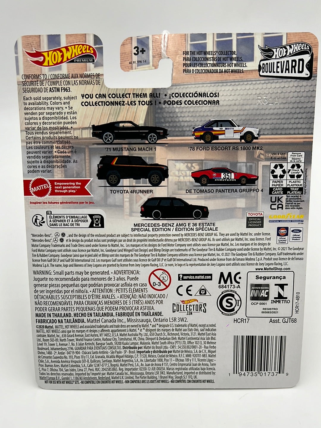 Hot Wheels Premium Boulevard #57 ‘78 Ford Escort RS 1800 MK2 264H