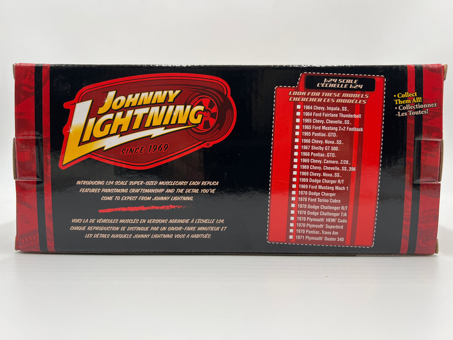 Johnny Lightning 1:24 Scale White Lightning Chase 1969 Chevy Chevelle Orange VHTF