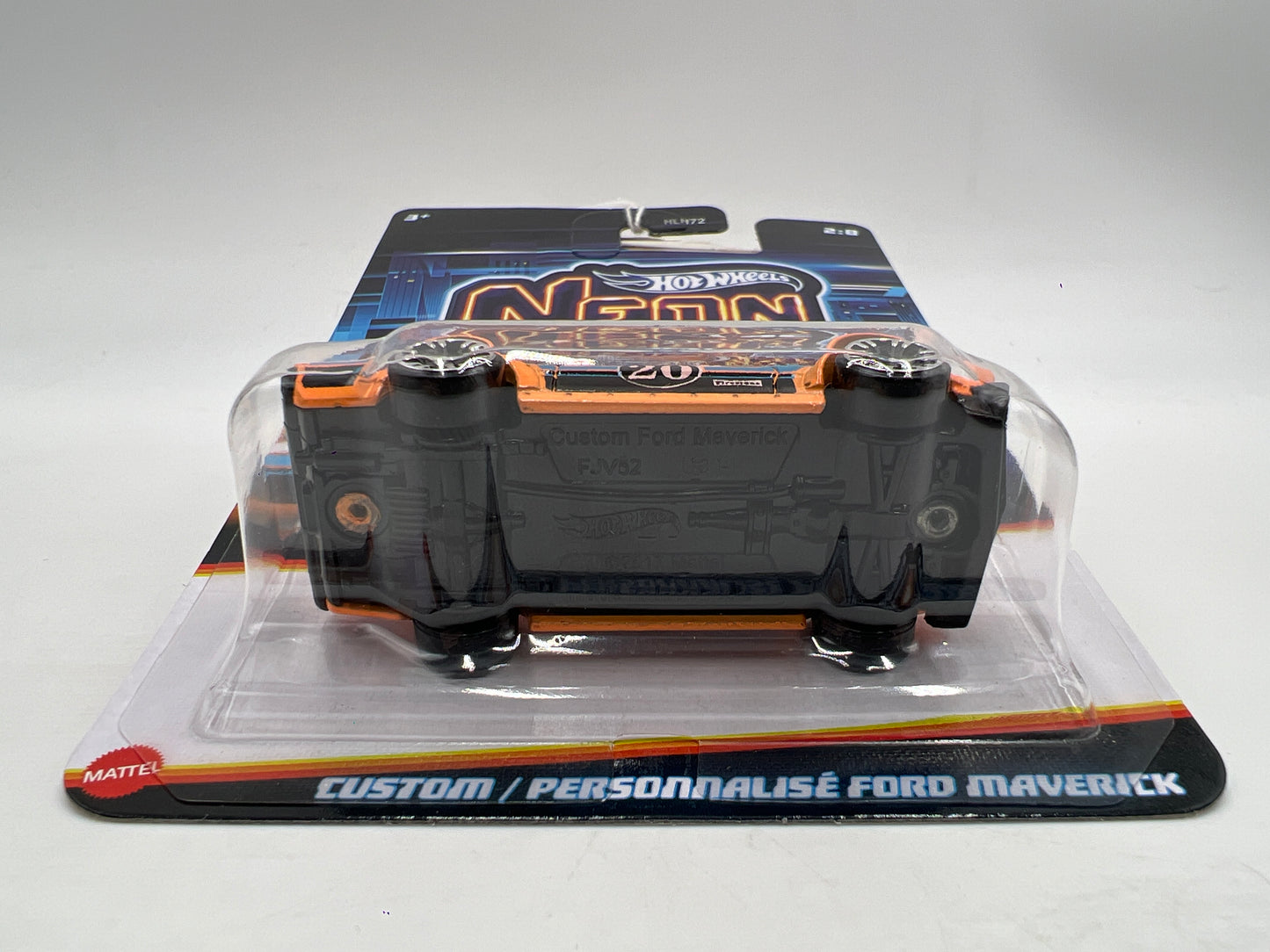 2026 Hot Wheels Neon Speeders #2 Custom Ford Maverick Orange 158E