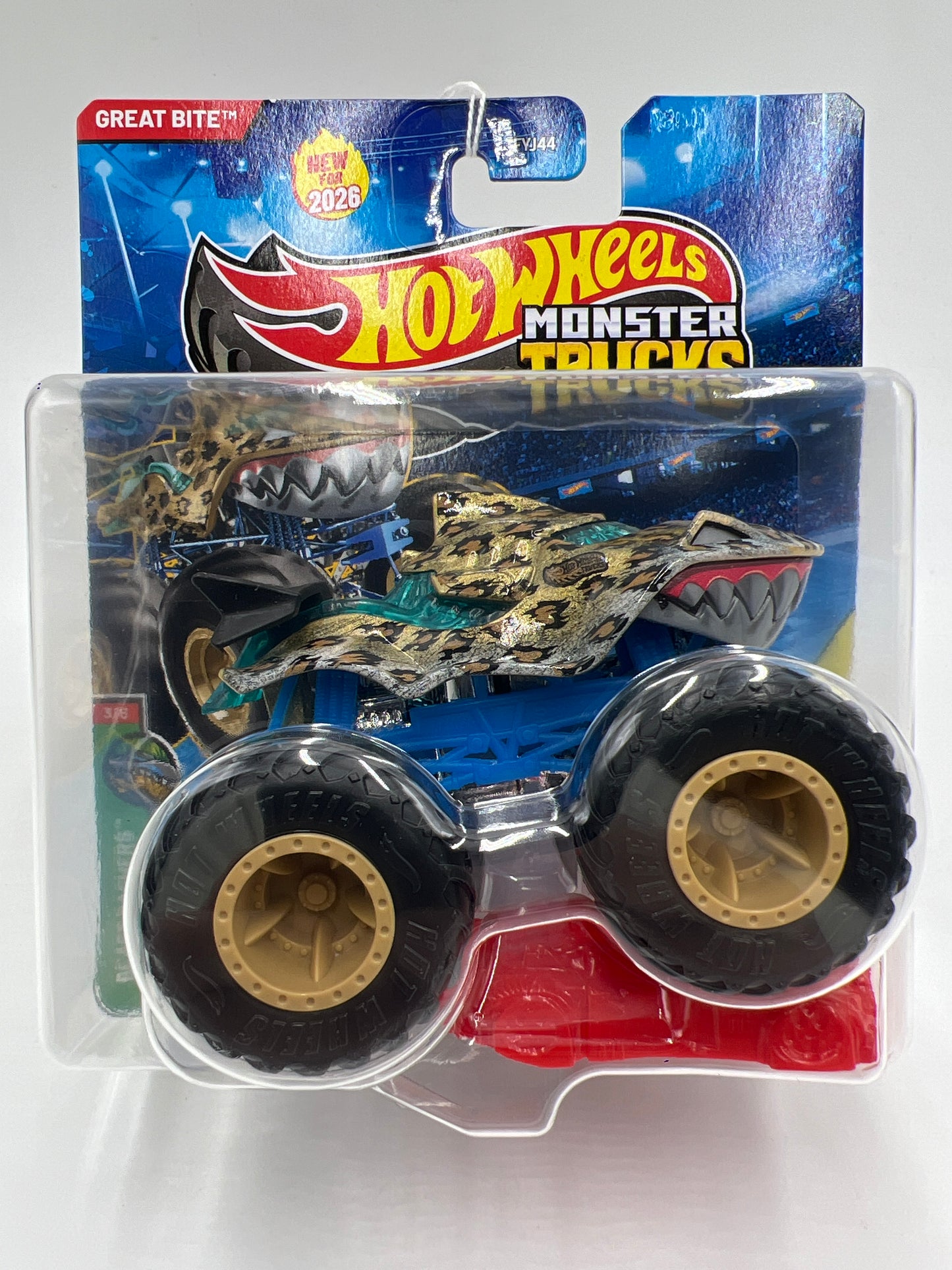 2026 Hot Wheels Monster Trucks Beast Bashers #3 Great Bite