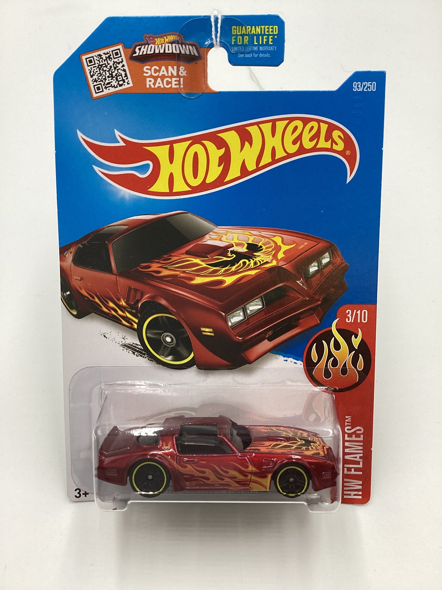 2016 Hot Wheels #93 77 Pontiac Firebird Red 41B